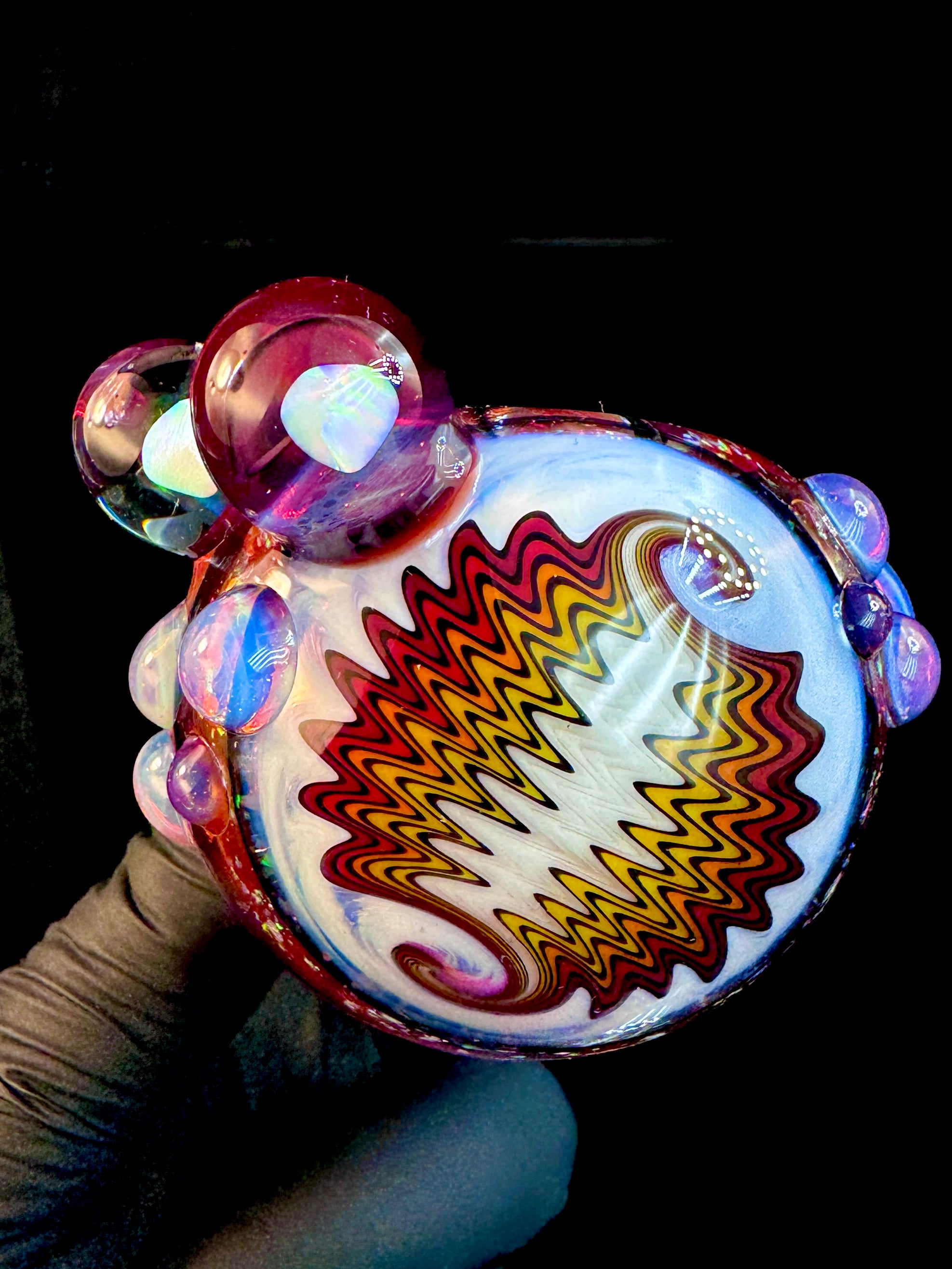 Wigwag opal pipe