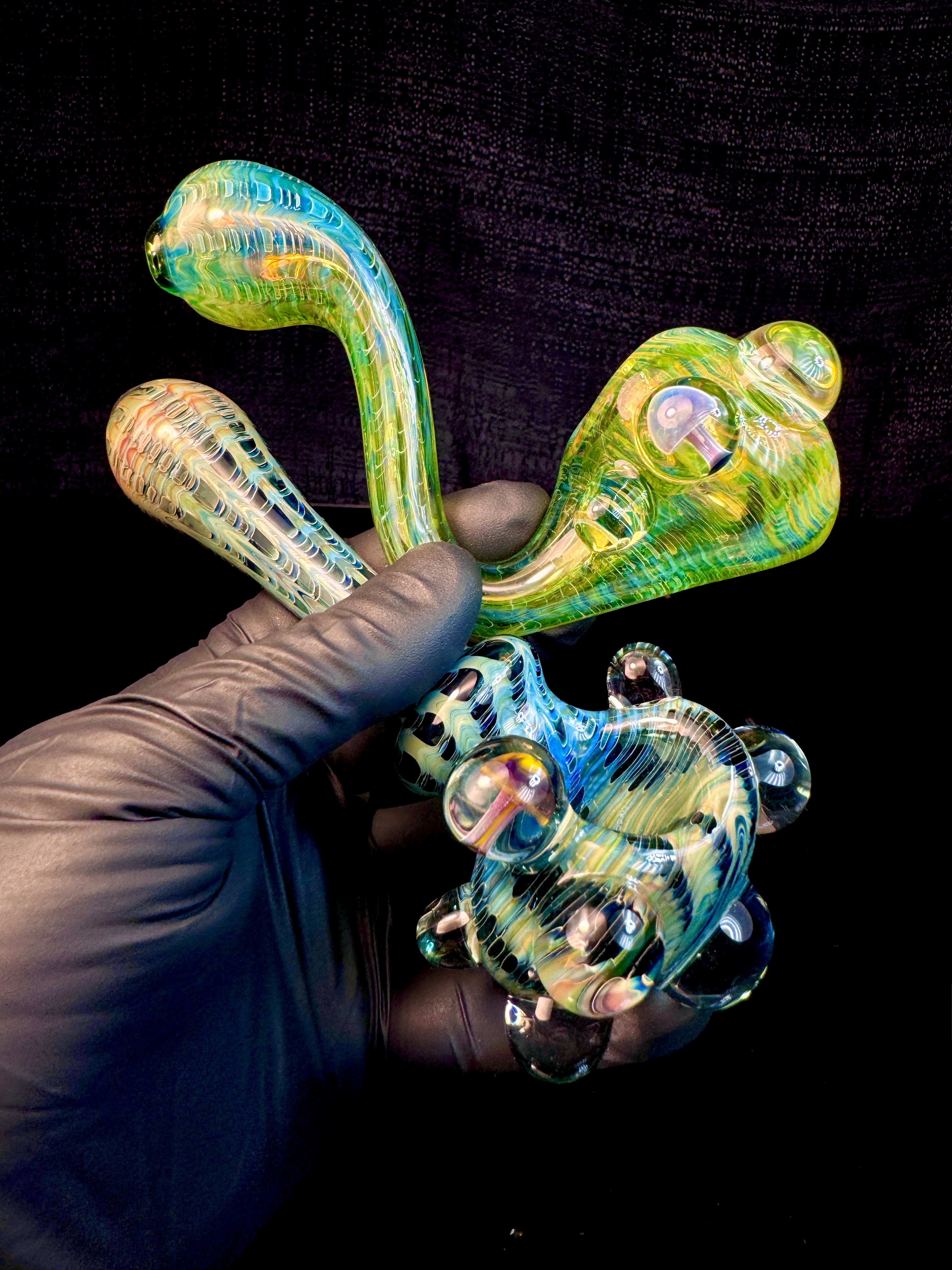 Dark web Glass Pipes