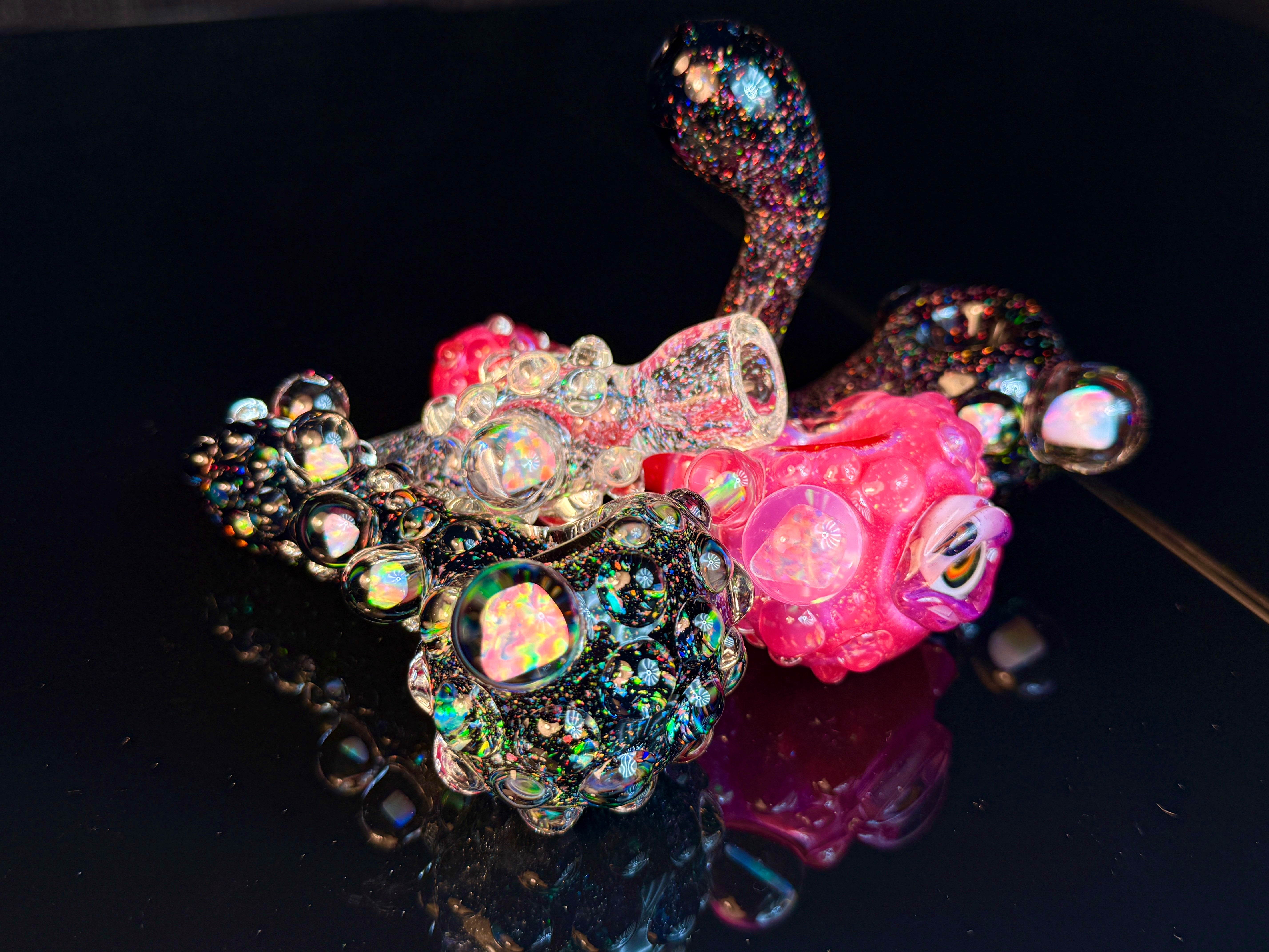 Crushed Opal Pipes