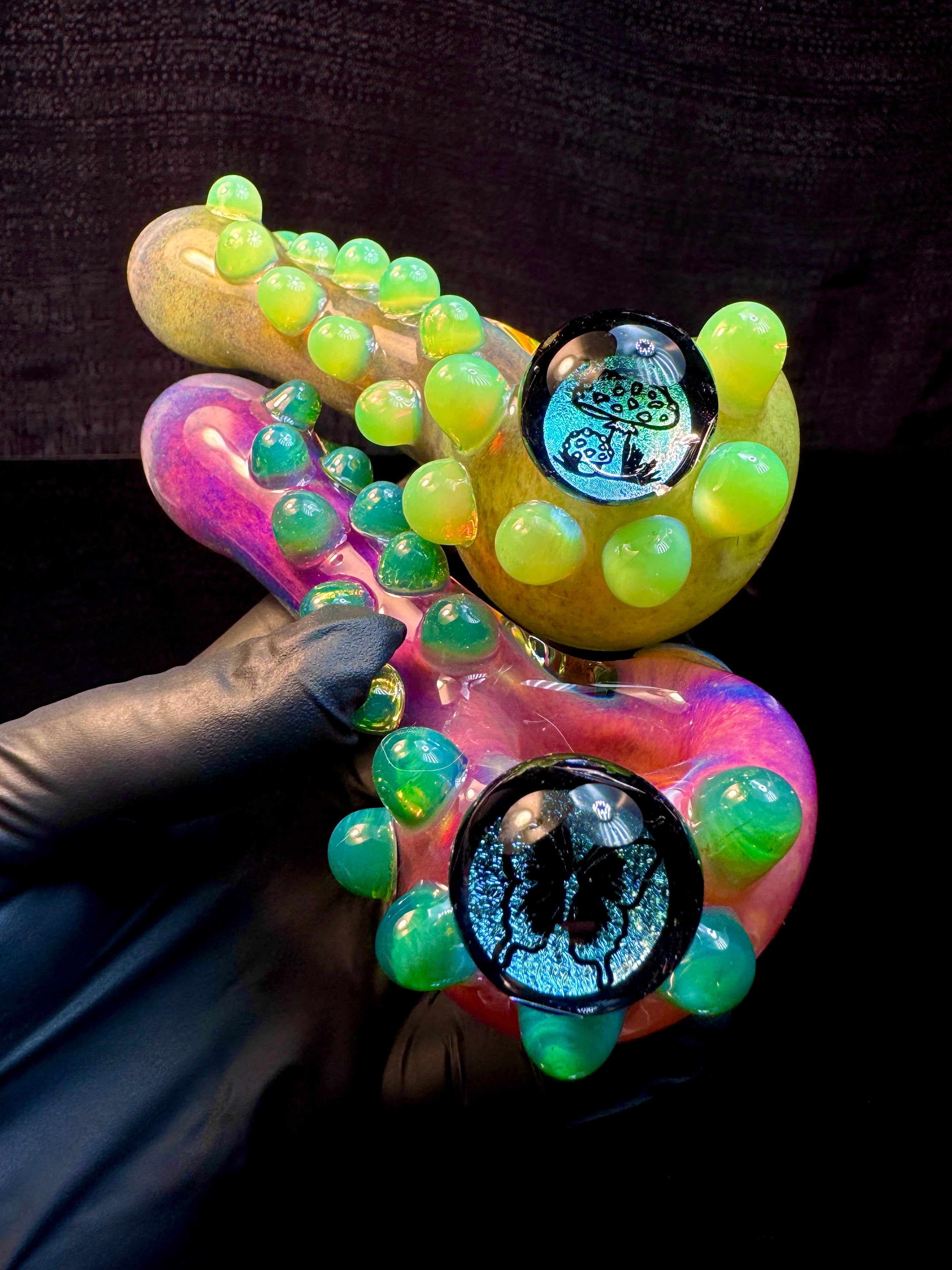 Artistic Glass Pipes/Spoons