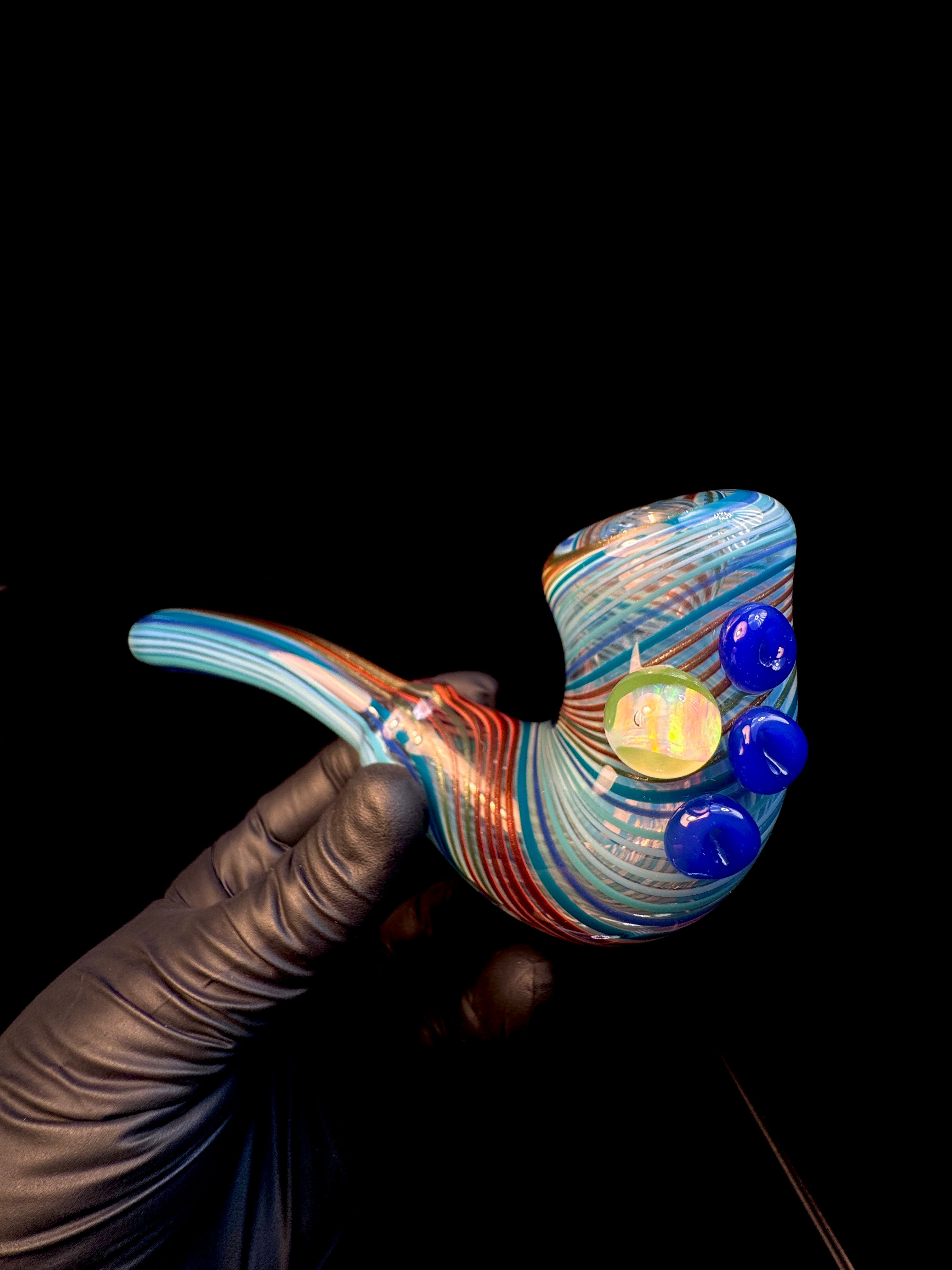 Fumed Kickback pistol lock