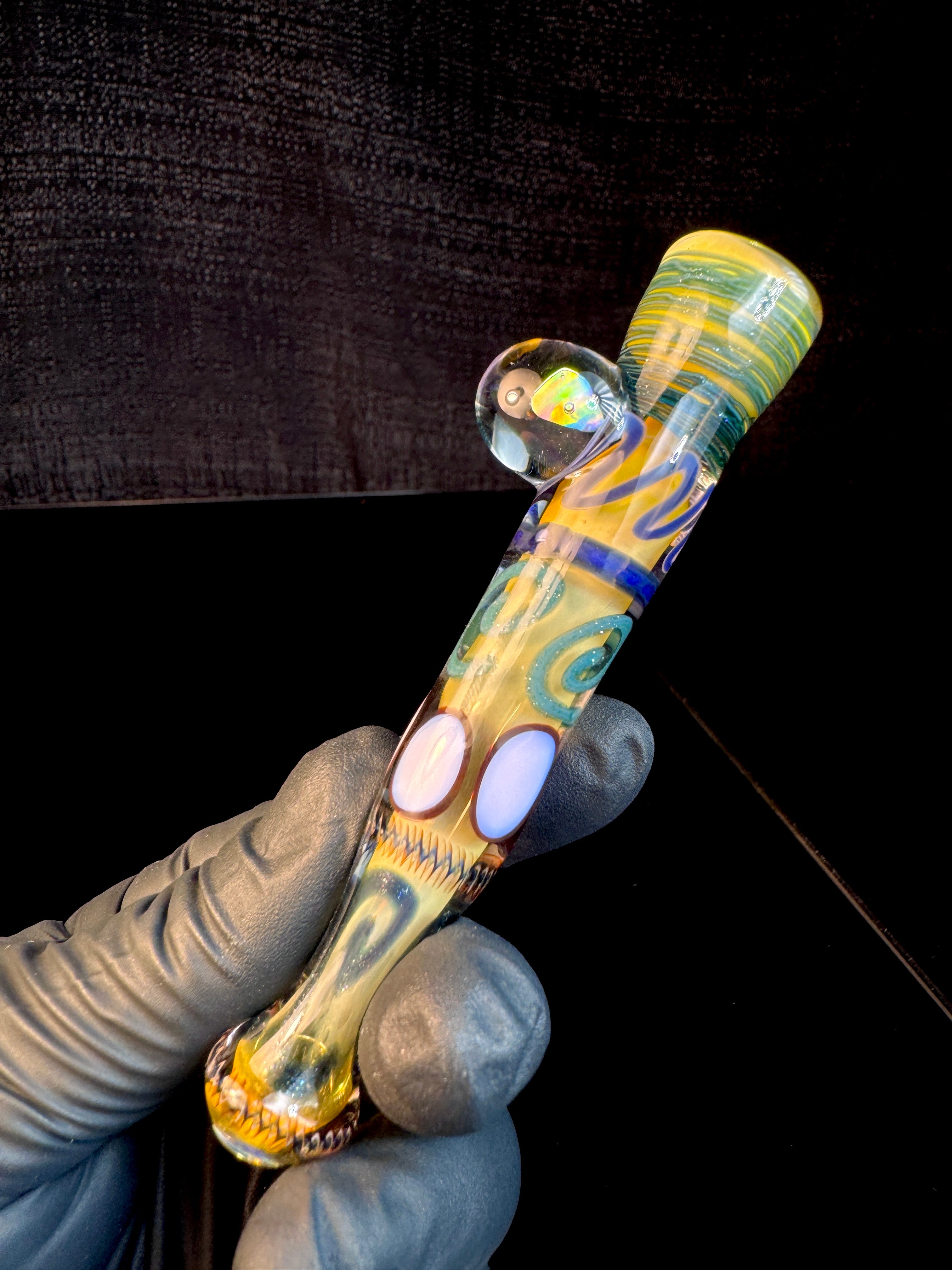 Gold fumed inside out bat