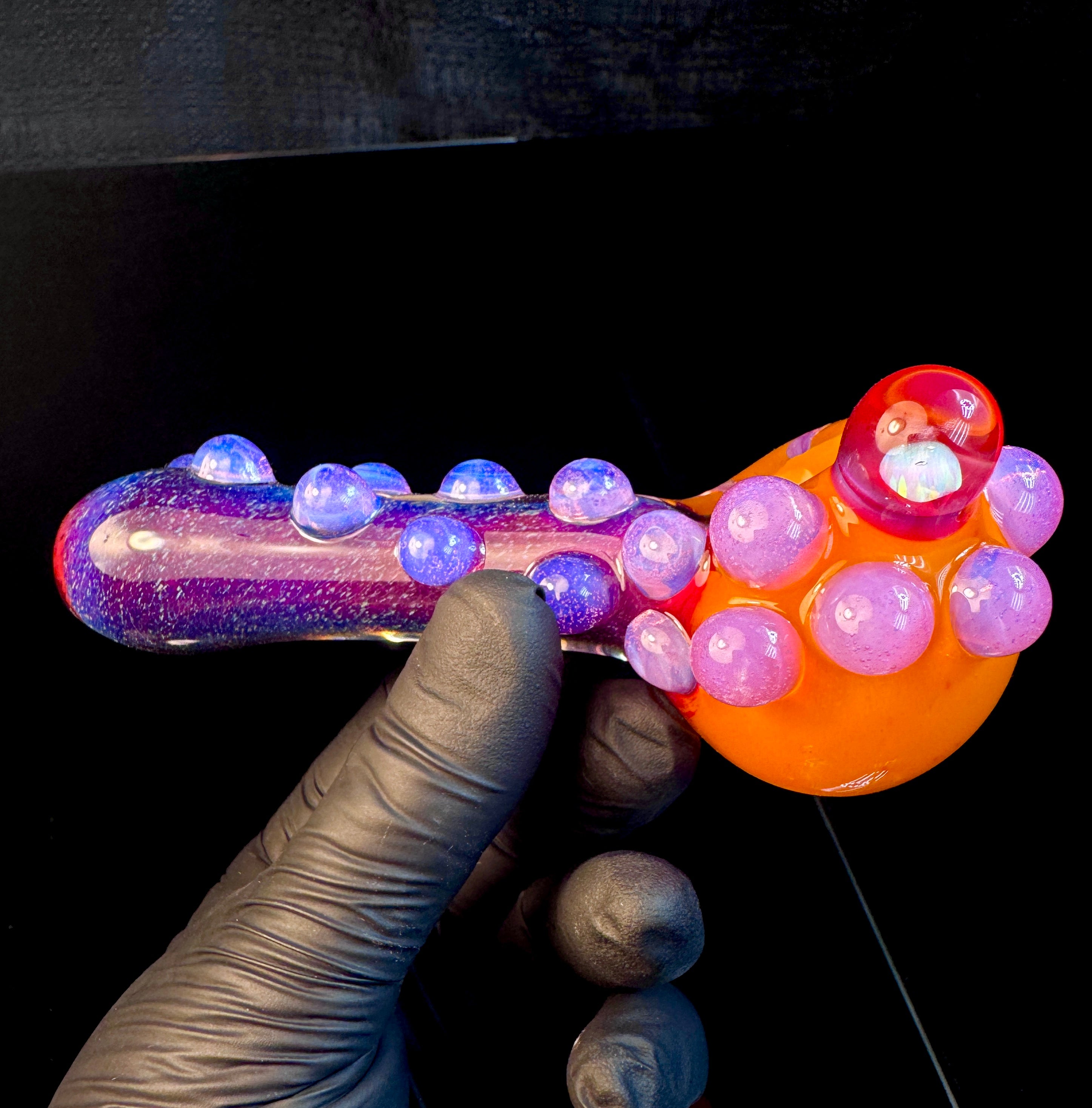 Lava x Midnight magenta opal pipe (Prime)