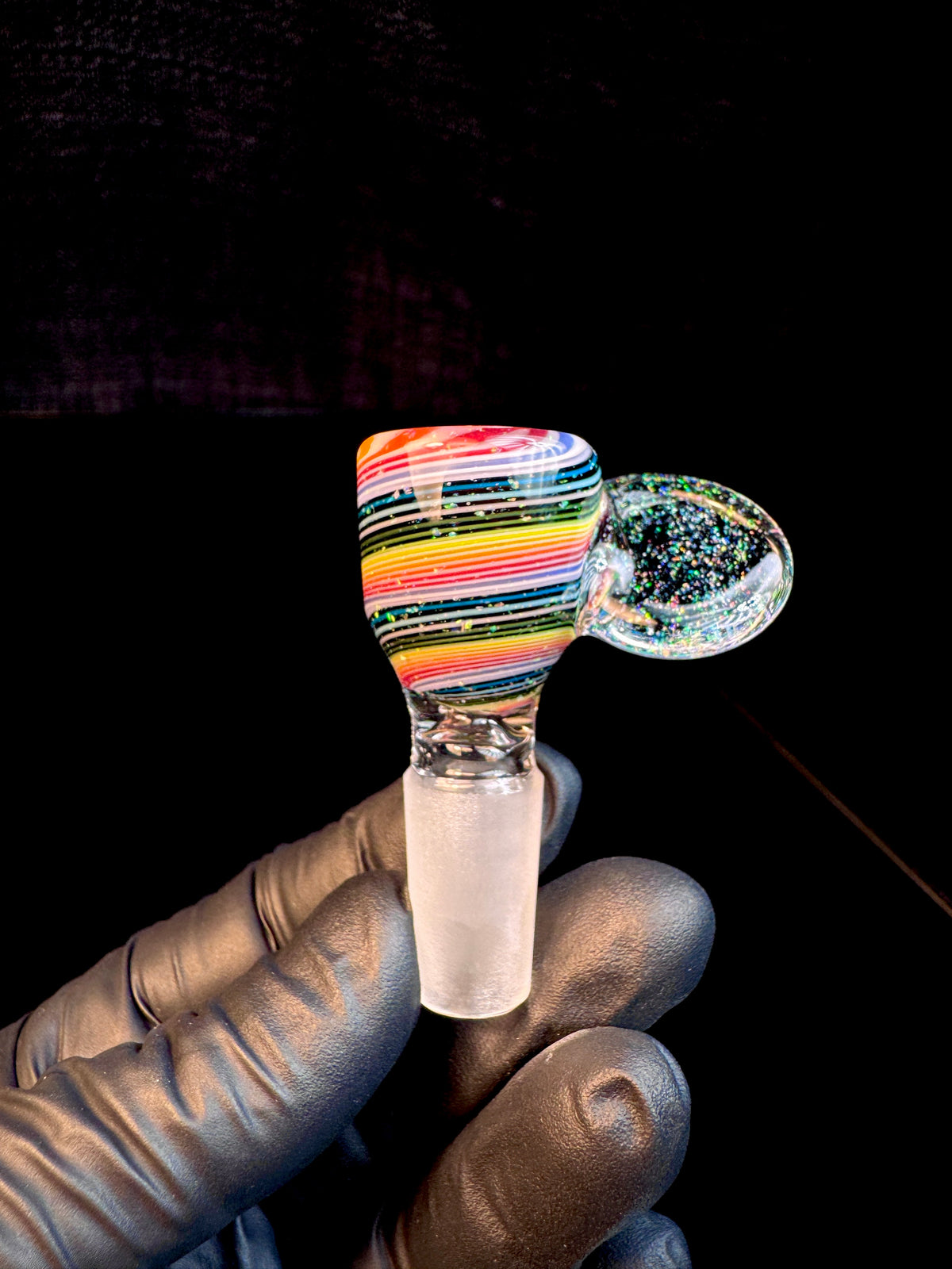 14mm Rainbow twisted cropal snapper Slide