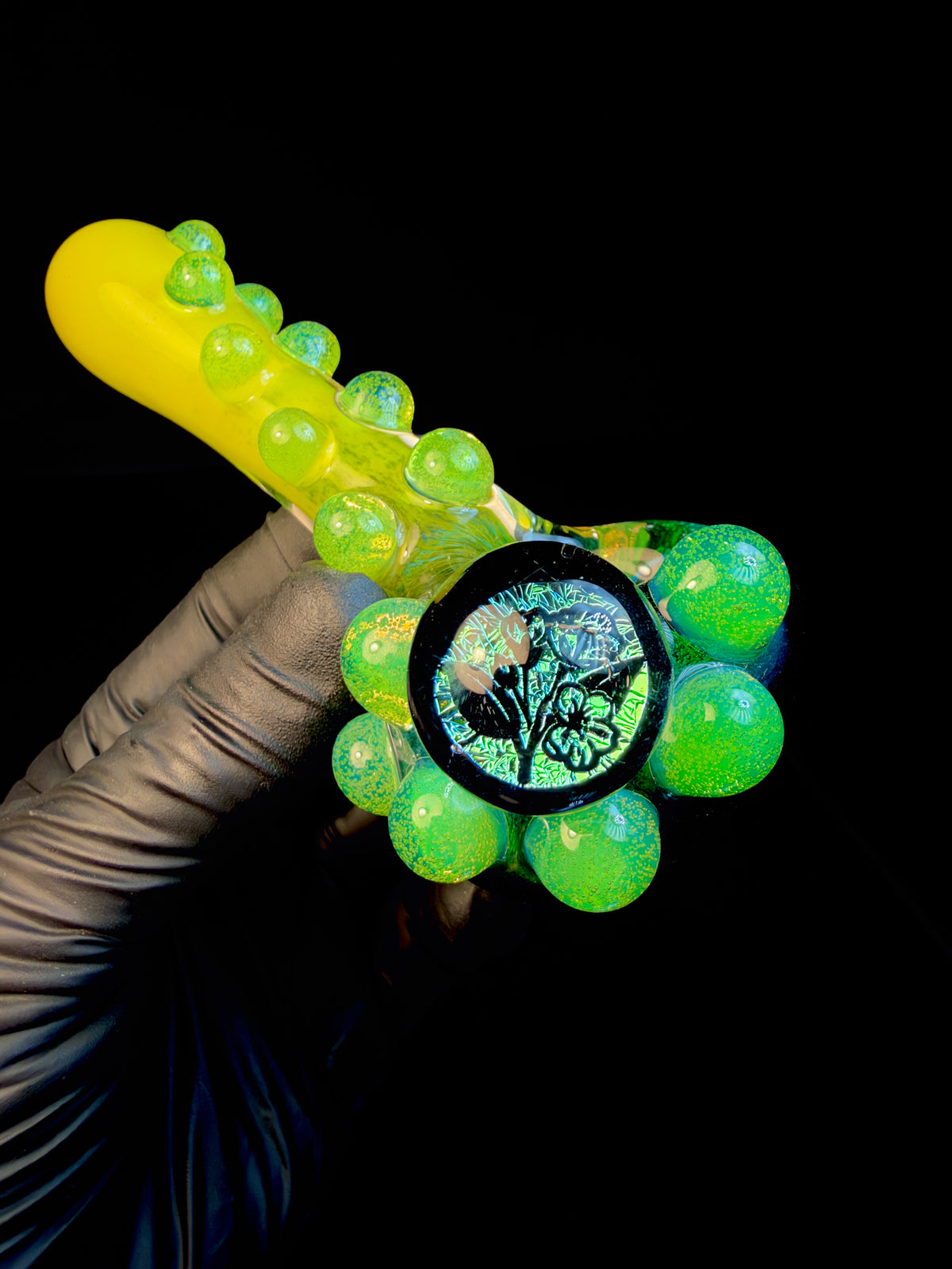 Dichroic flower spoon