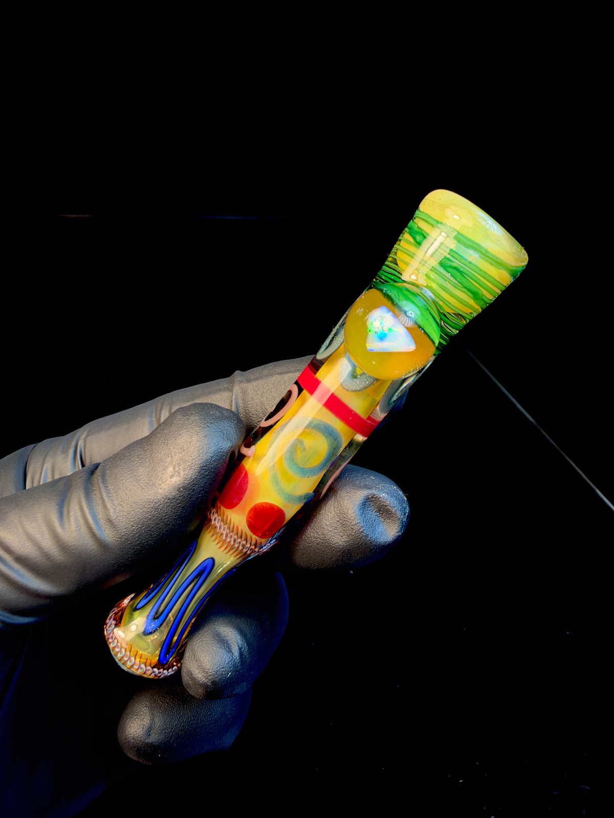 Gold fumed inside out bat