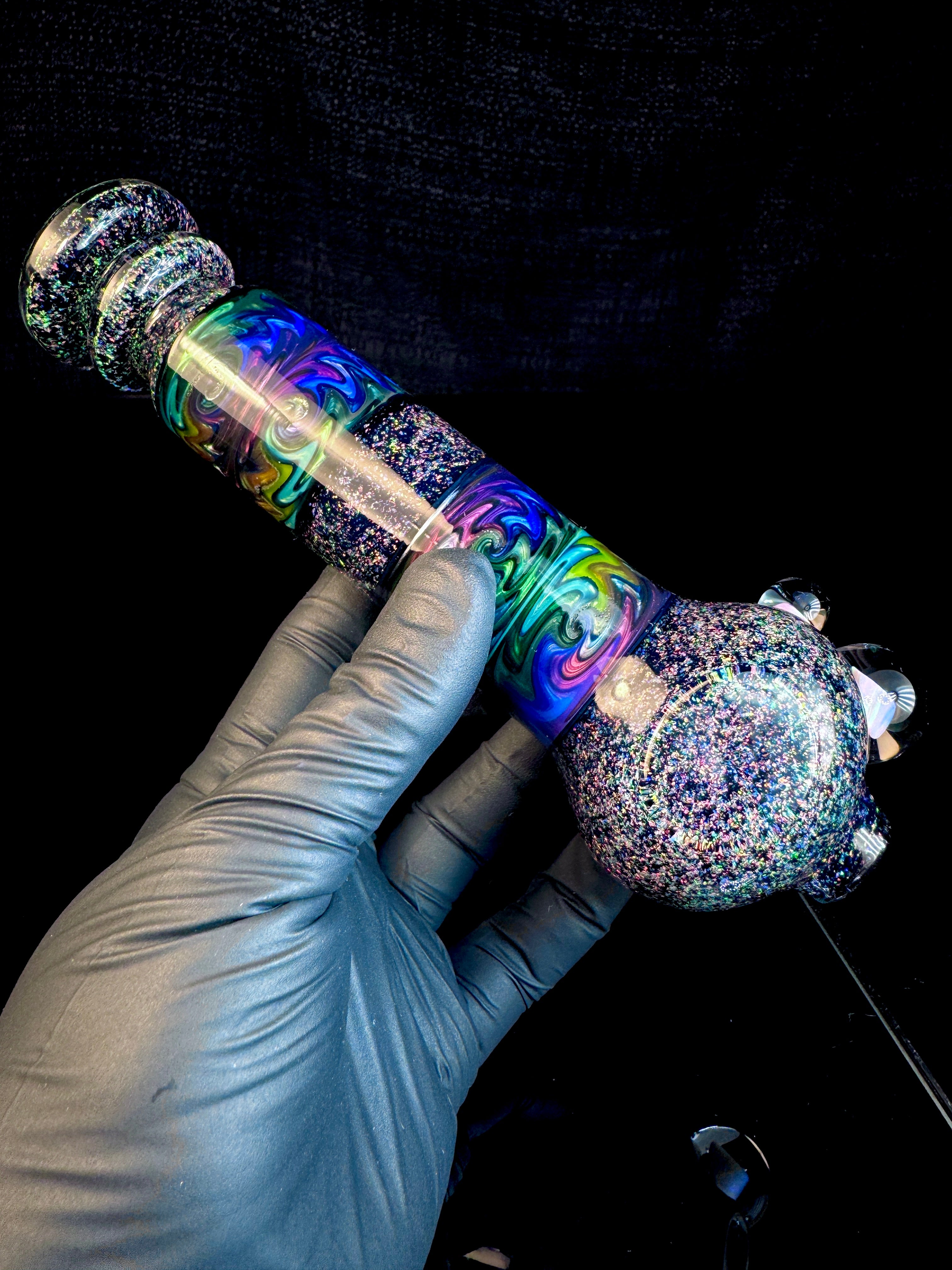 Steamroller opal spoon