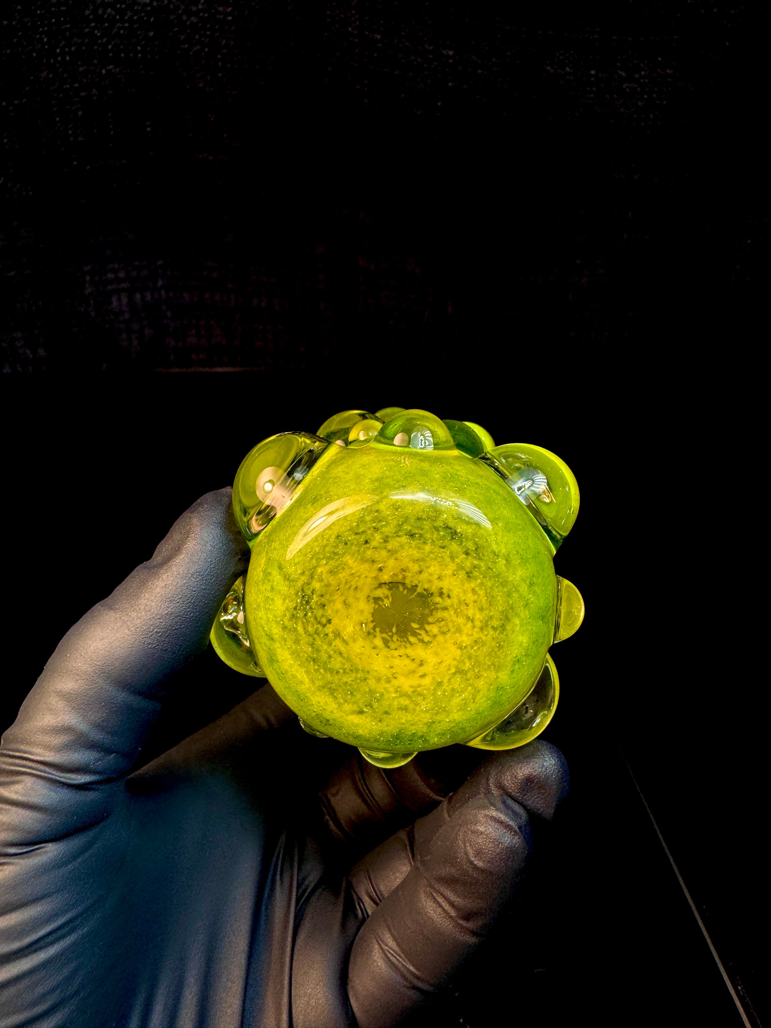 XL Dandelion flat bottom nug Jar