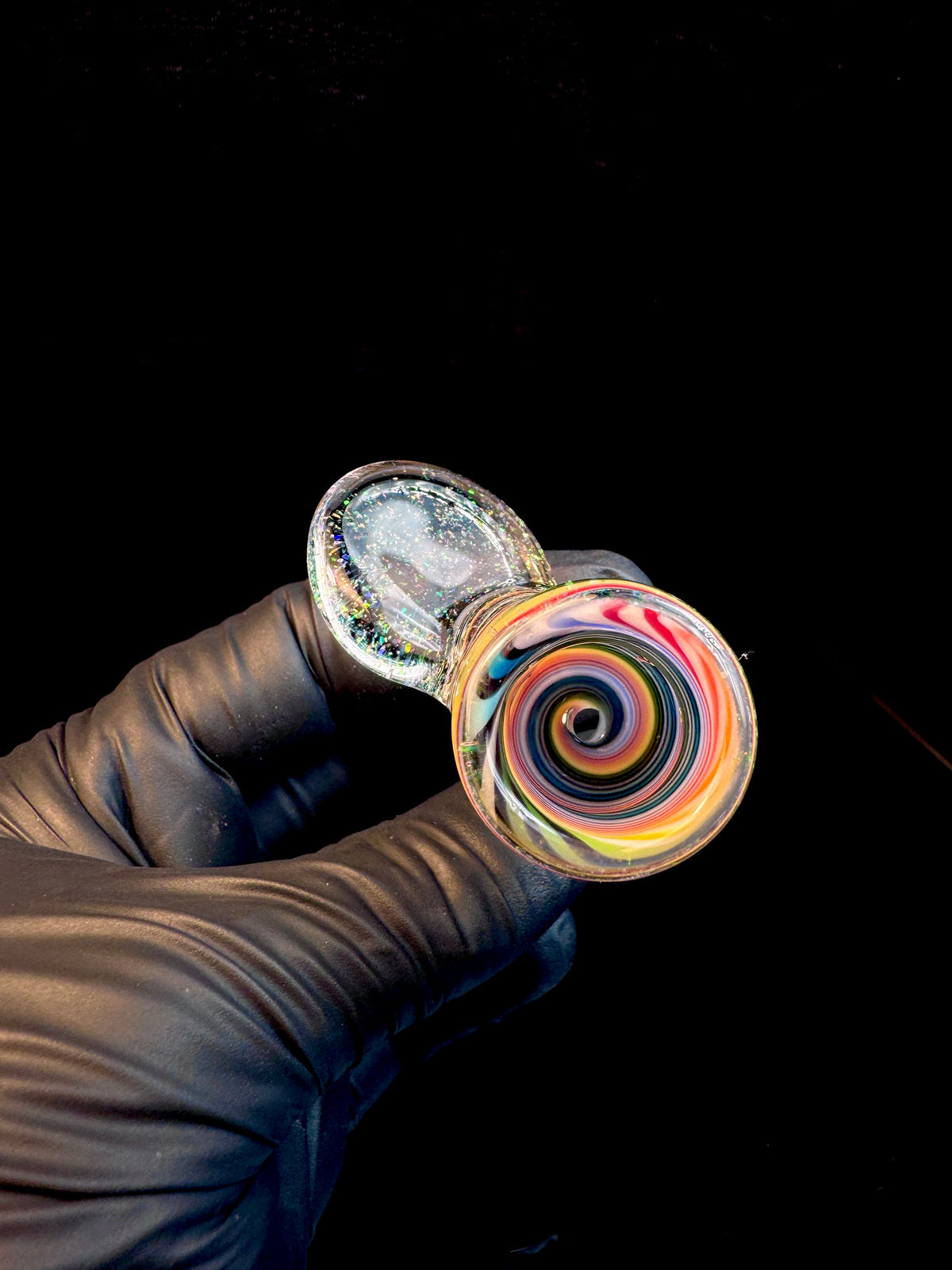 14mm Rainbow twisted cropal snapper Slide