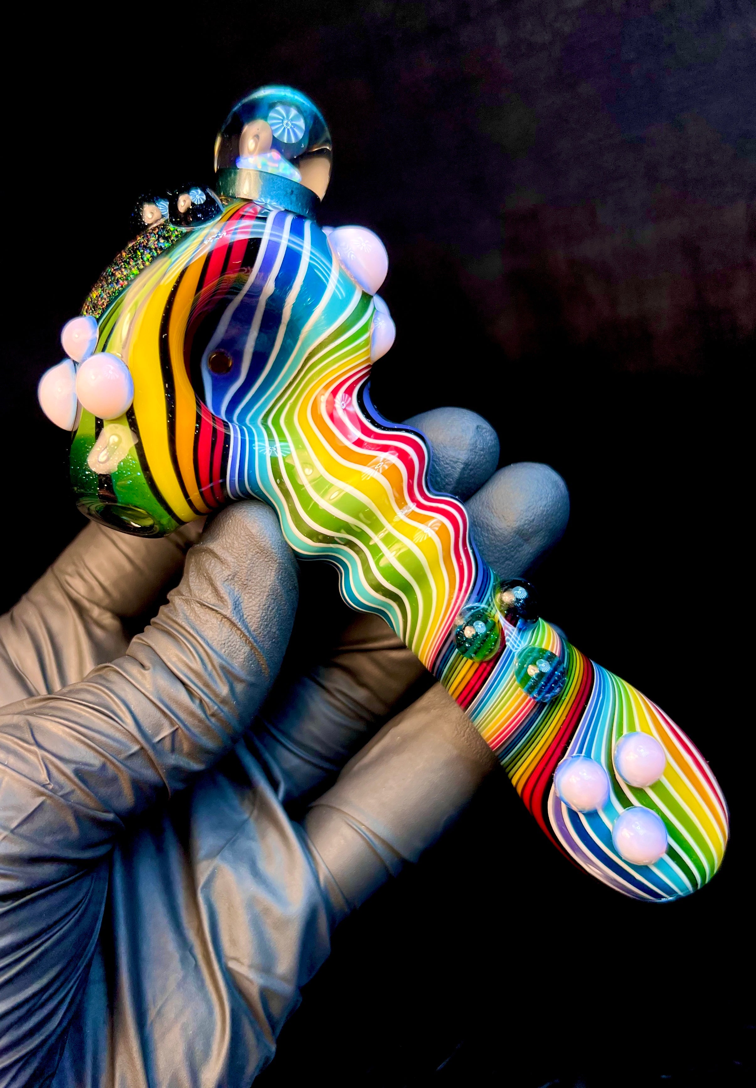 Cropal rainbow fade