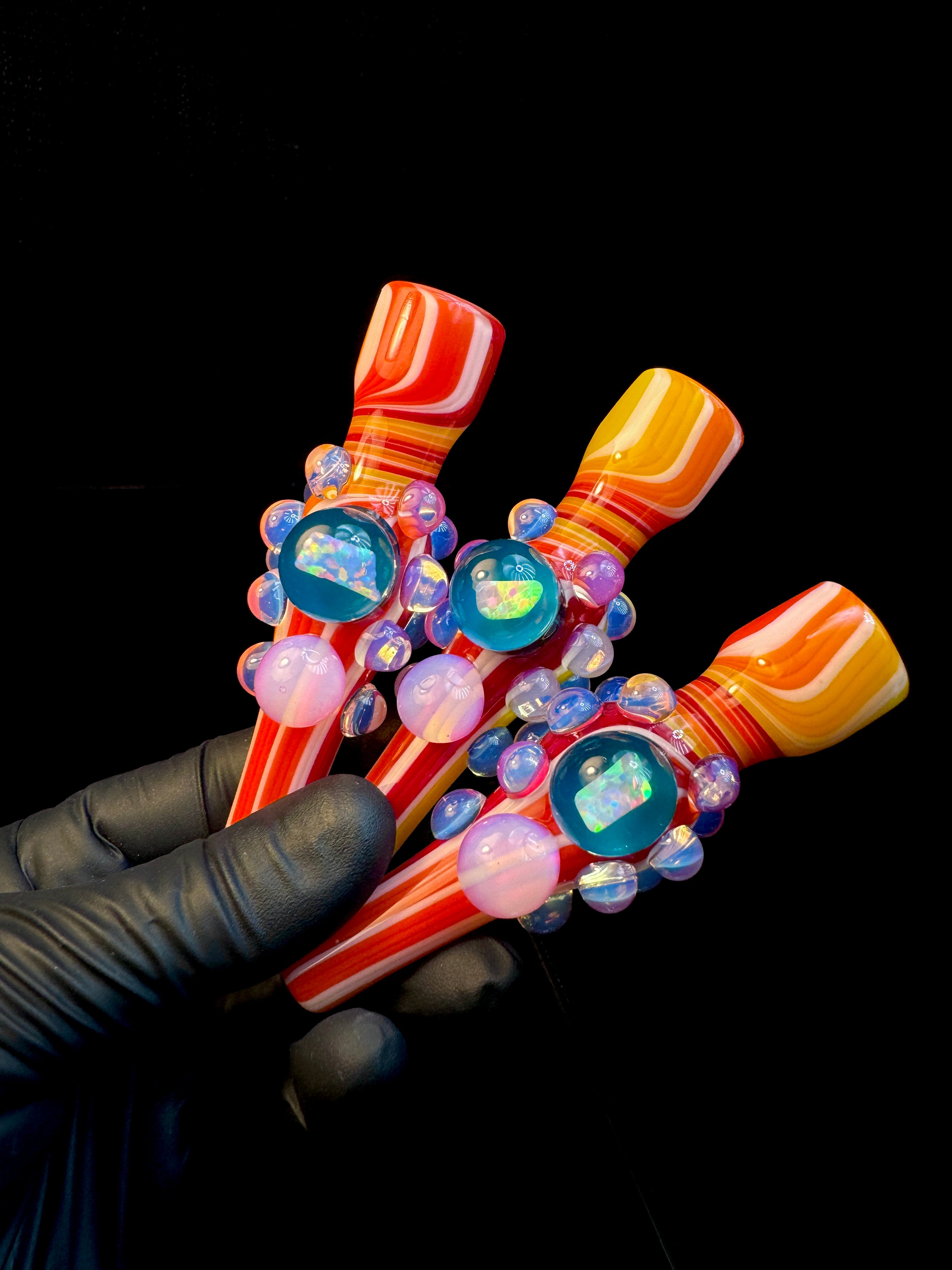 Fire fade x secret white opal chillum