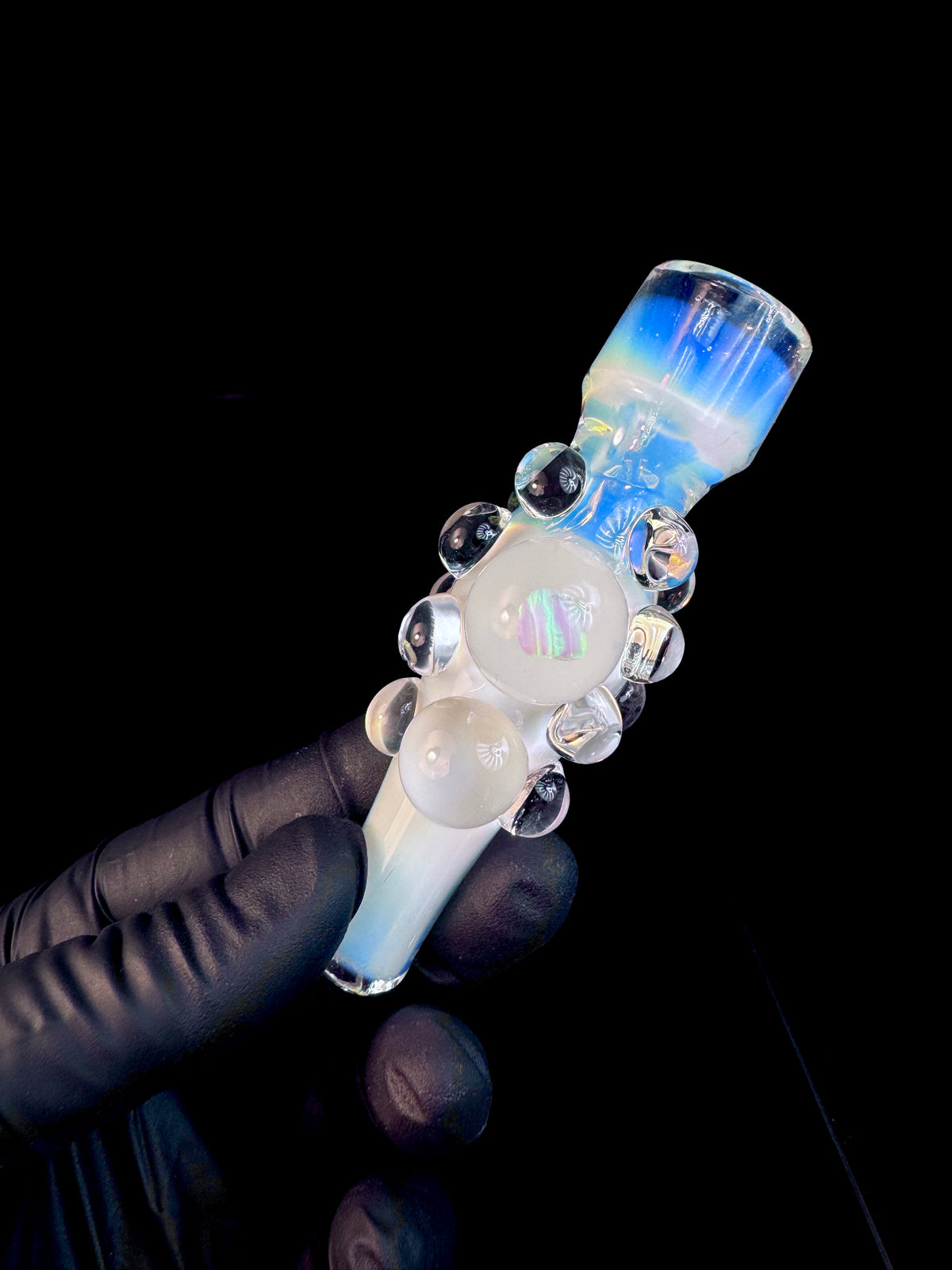 Secret white opal chillum