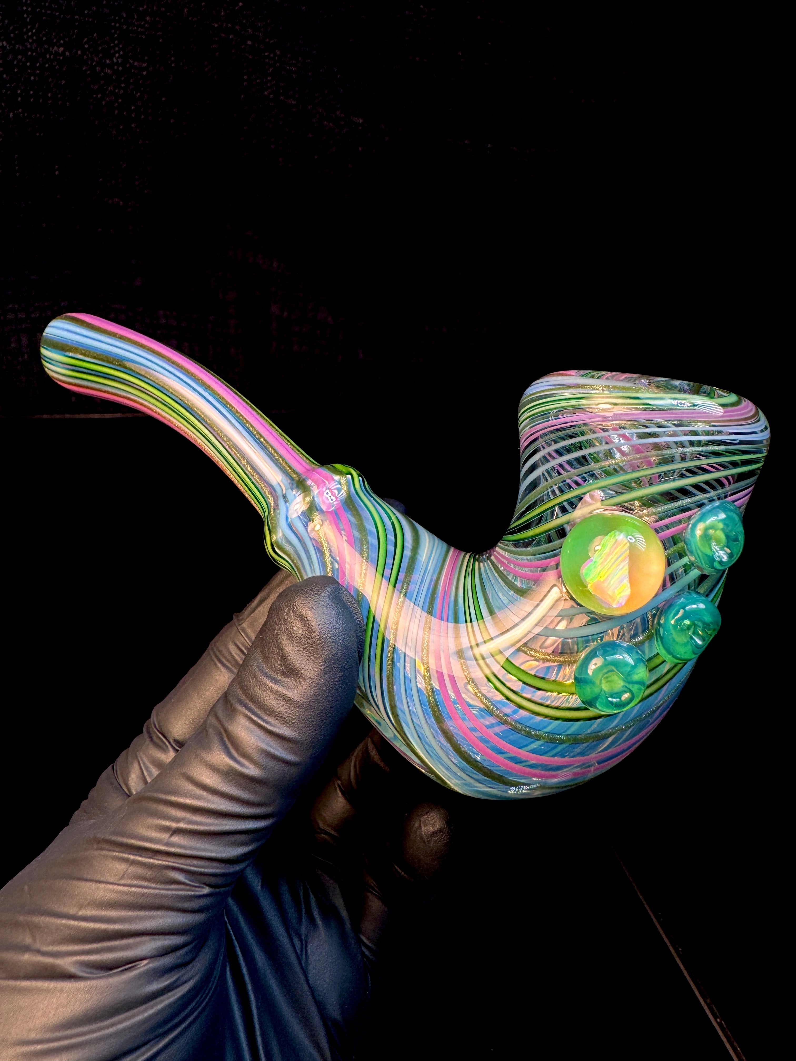Fumed linework opal lock