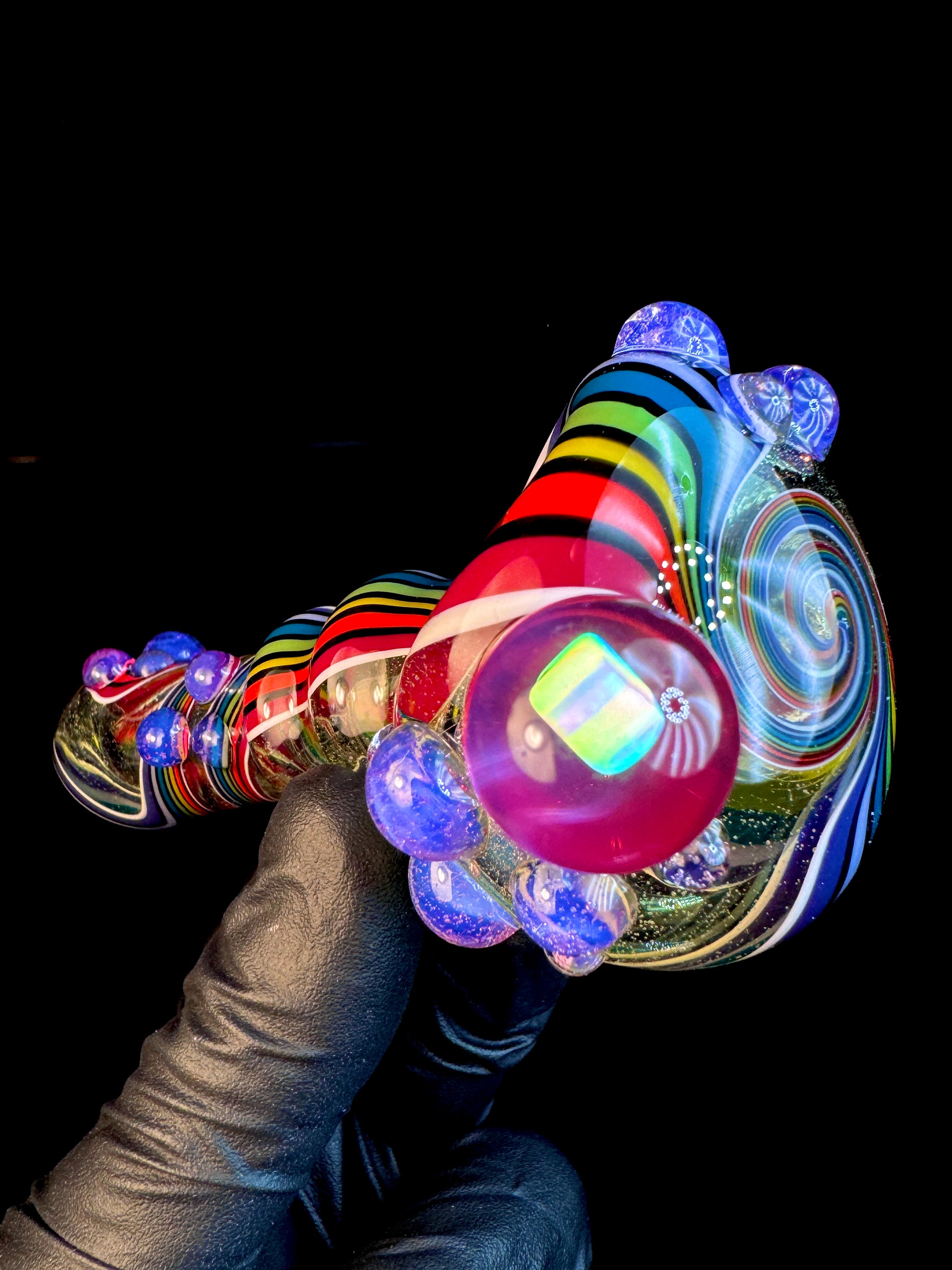 Re-Twisted opal pipe