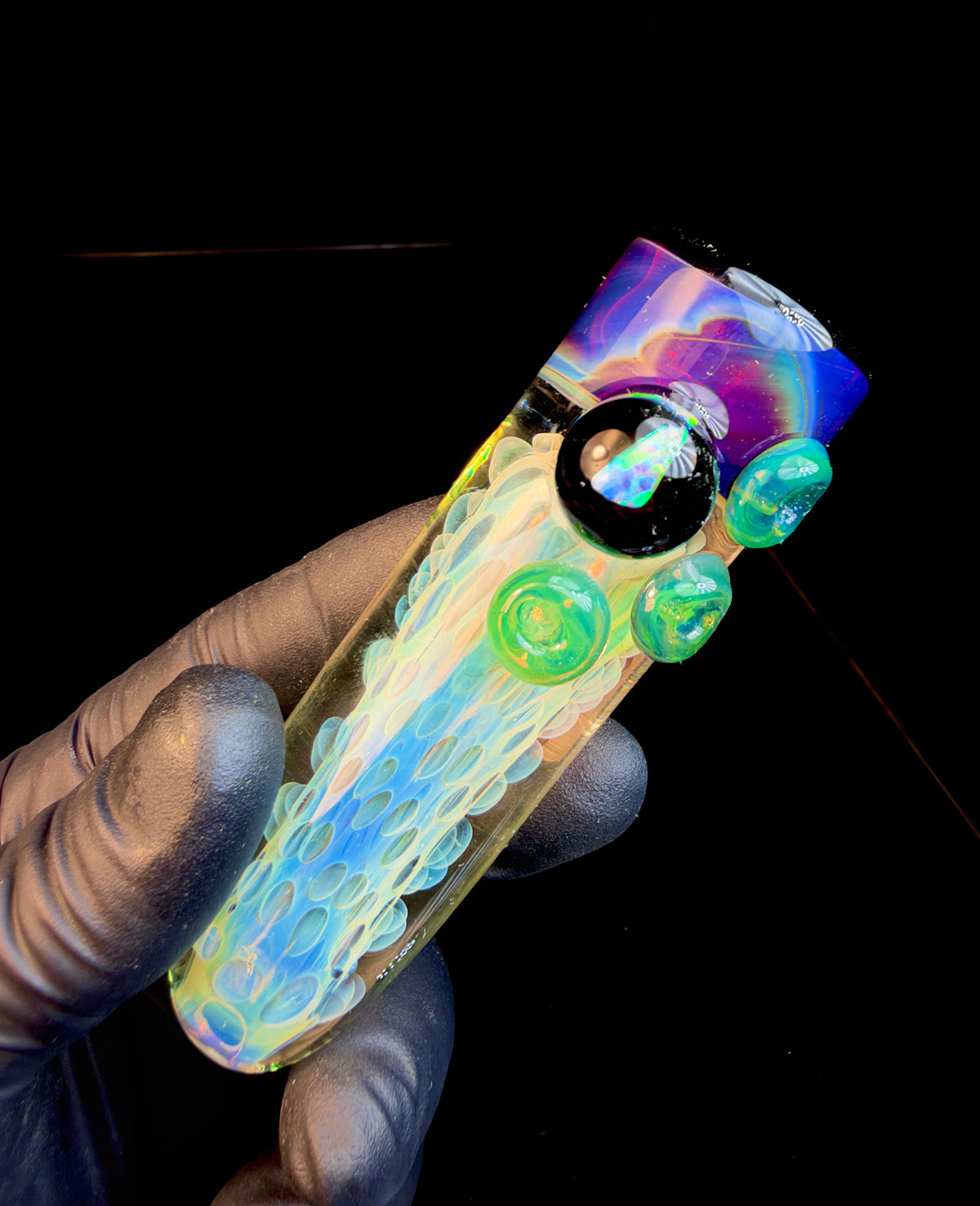 Fumed opal brickhouse chillum