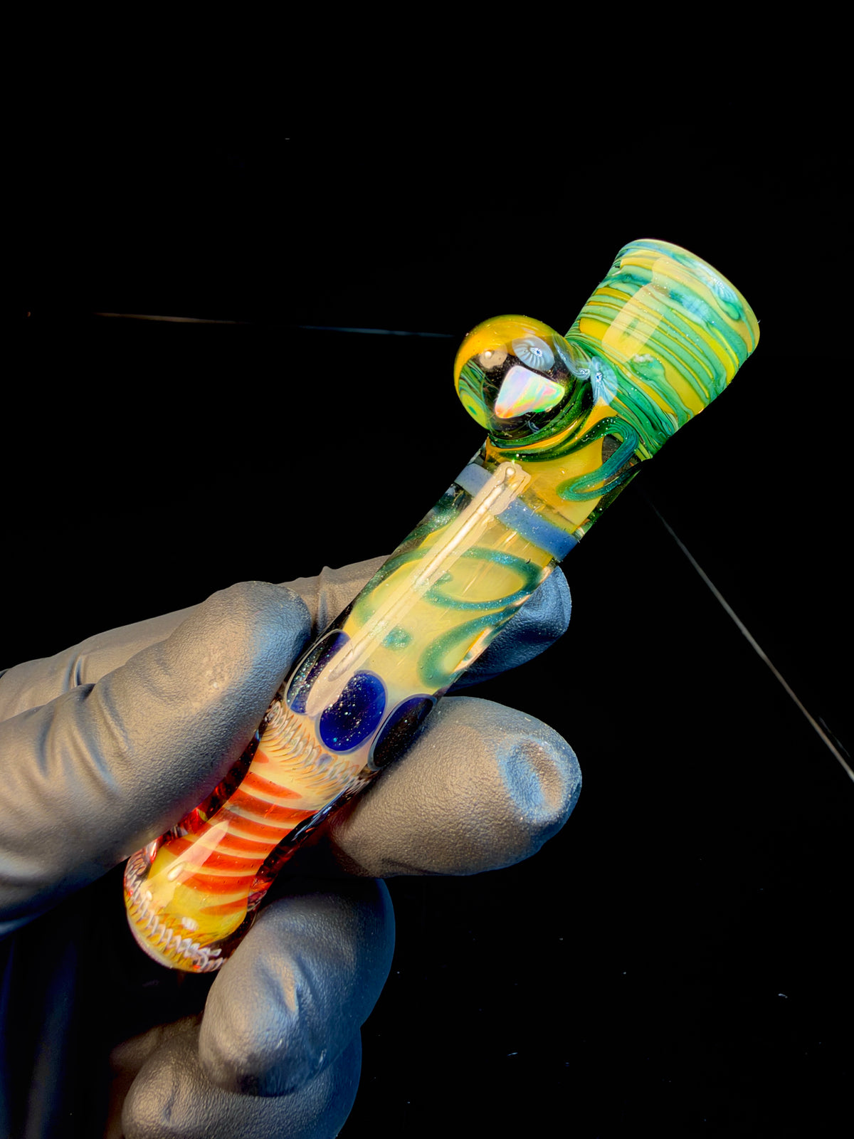 Gold fumed inside out bat
