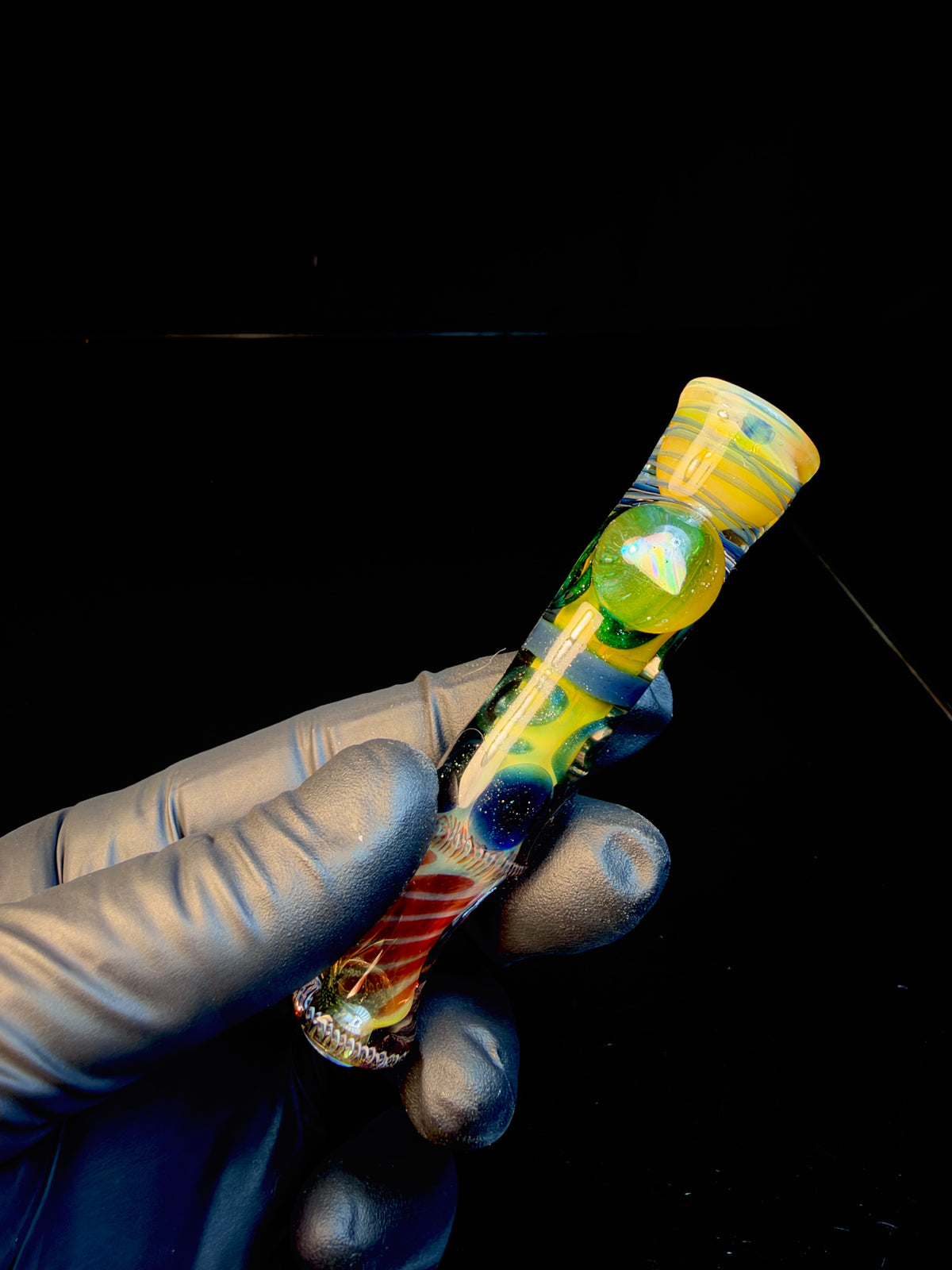 Gold fumed inside out bat
