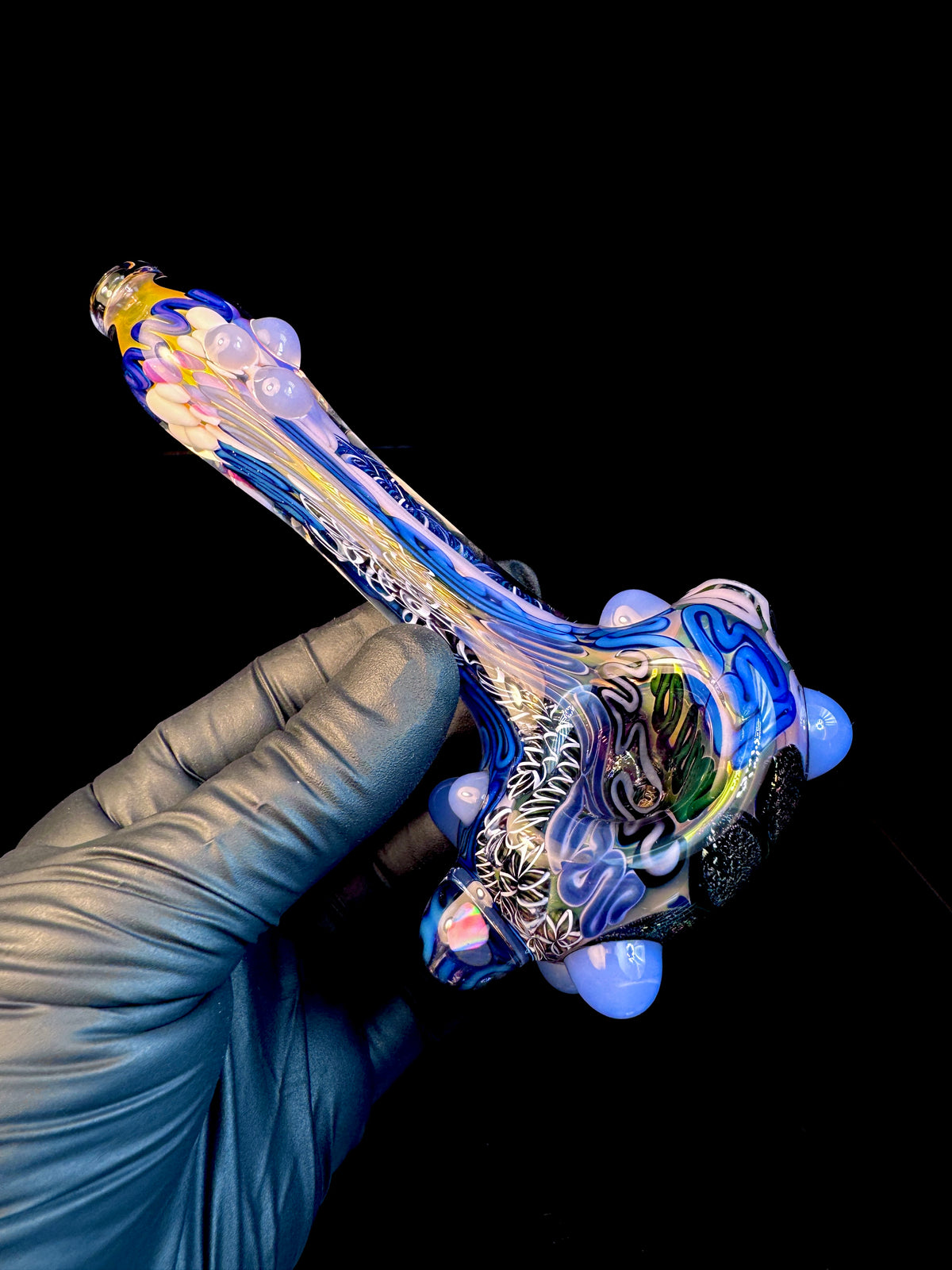 Premo Dichro flower Fume Cane Spoon