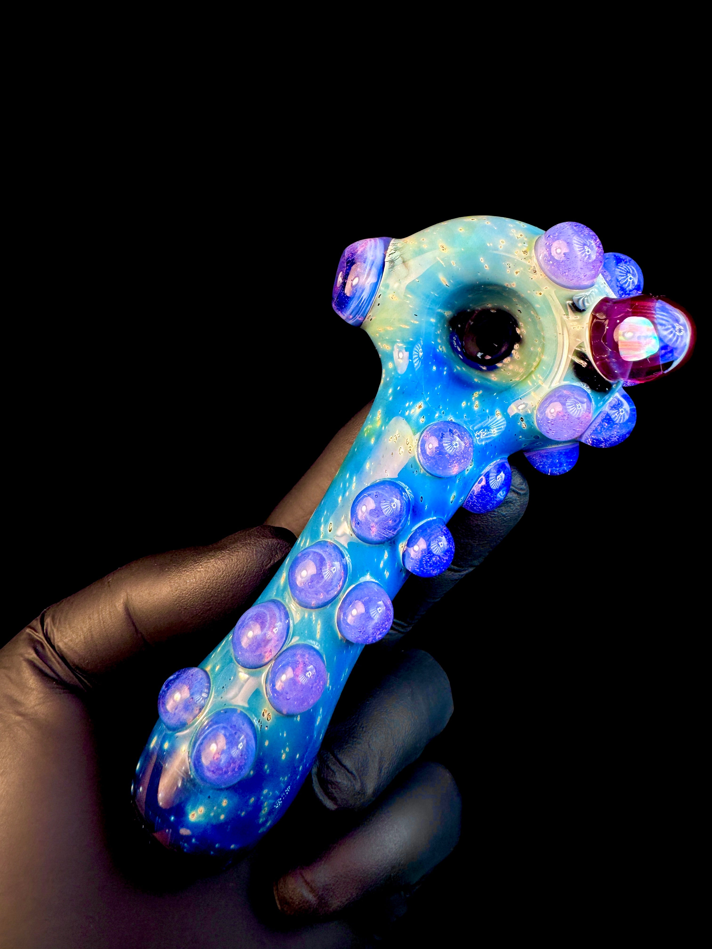 Starry night x Pink Slyme opal pipe