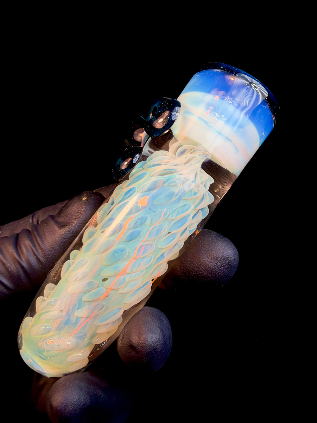 Fumed opal brickhouse chillum