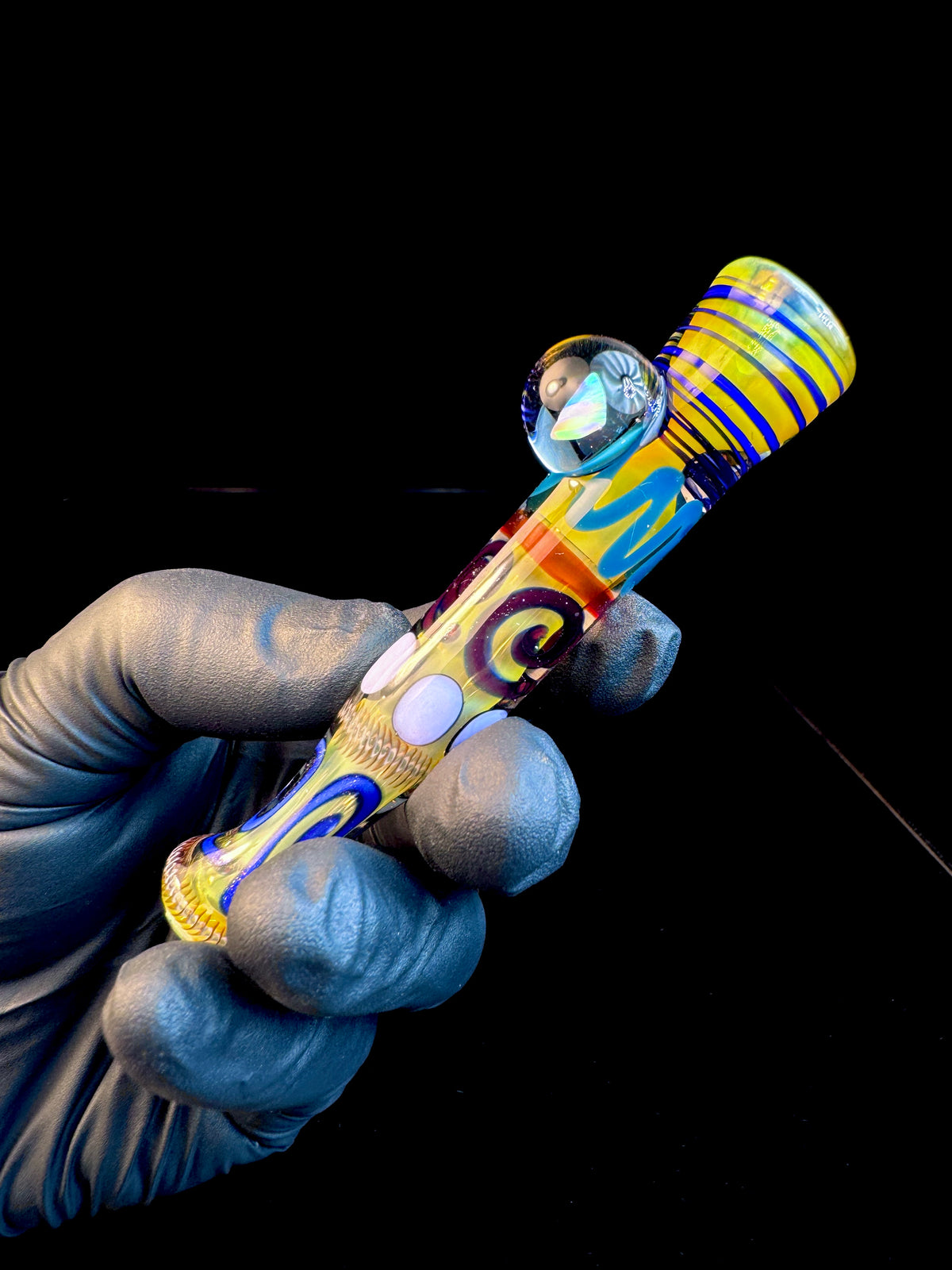 Gold fumed inside out bat