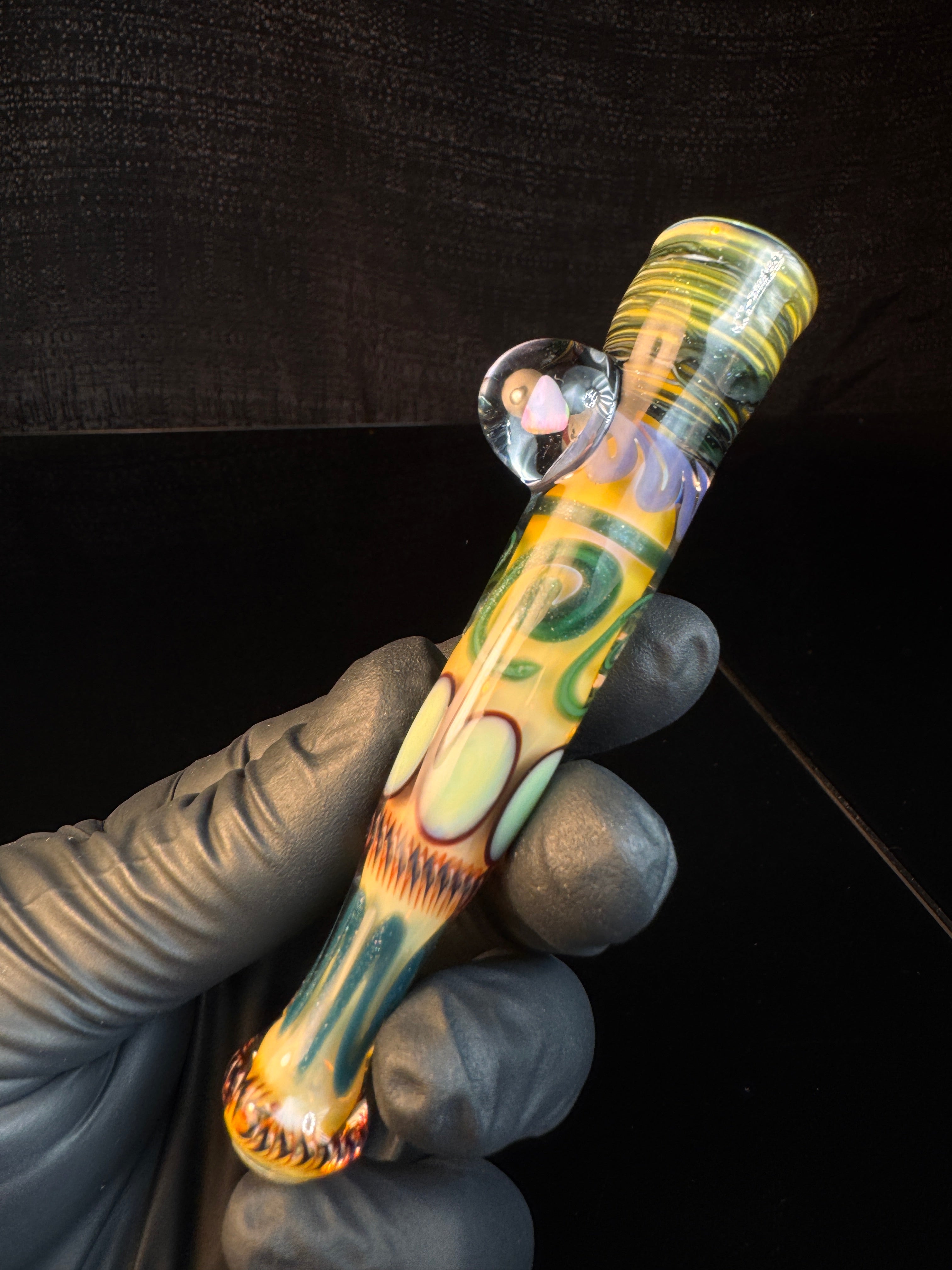 Gold fumed inside out bat