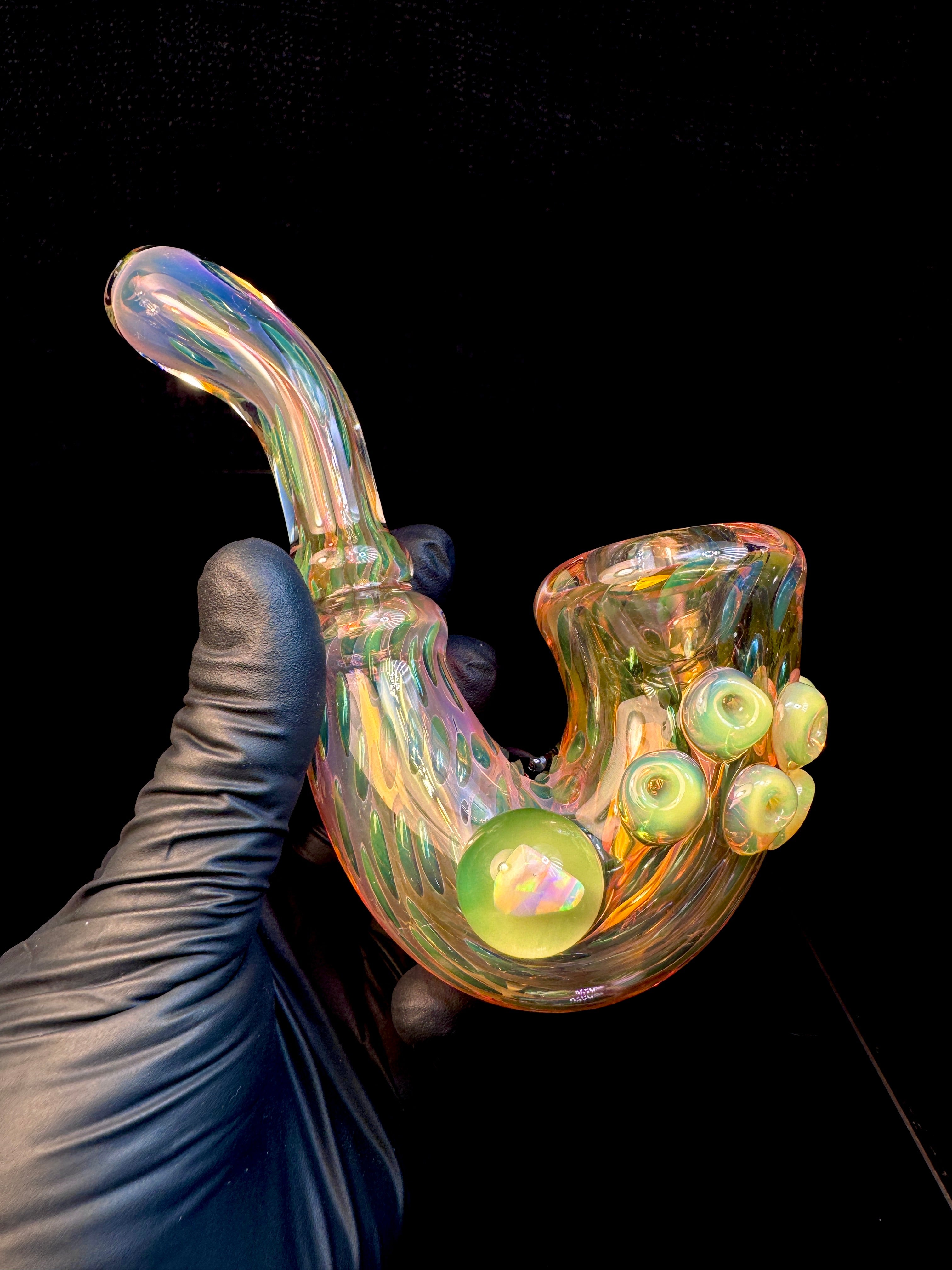 Gold fume x slyme opal lock