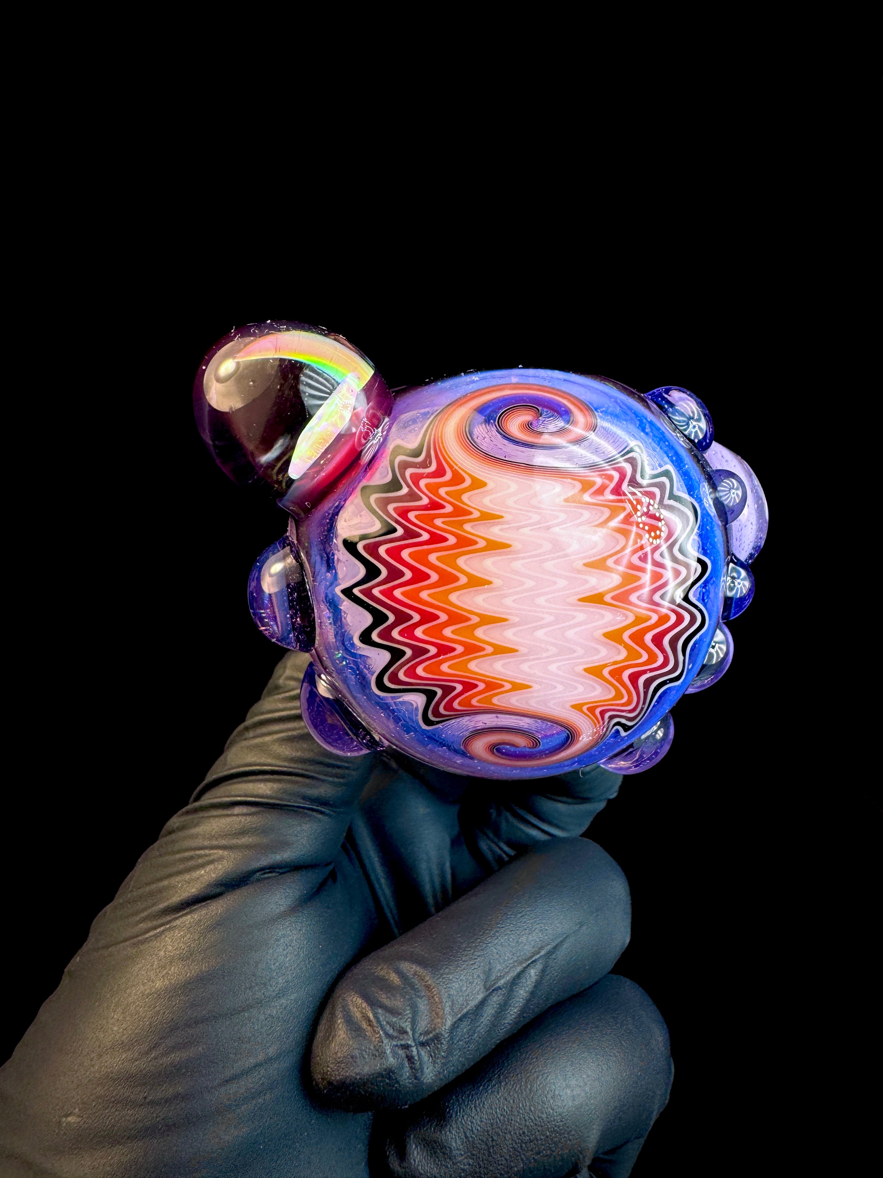 Purple Prince Wigwag Opal Spoon