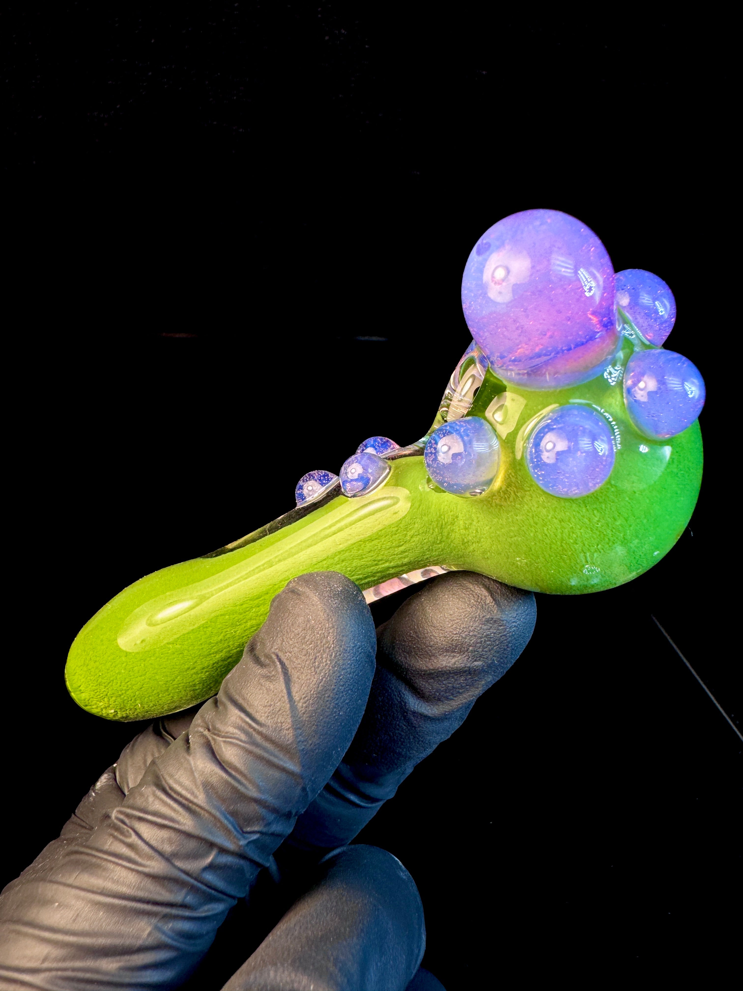 Jade x Pink slyme premium dot pipe