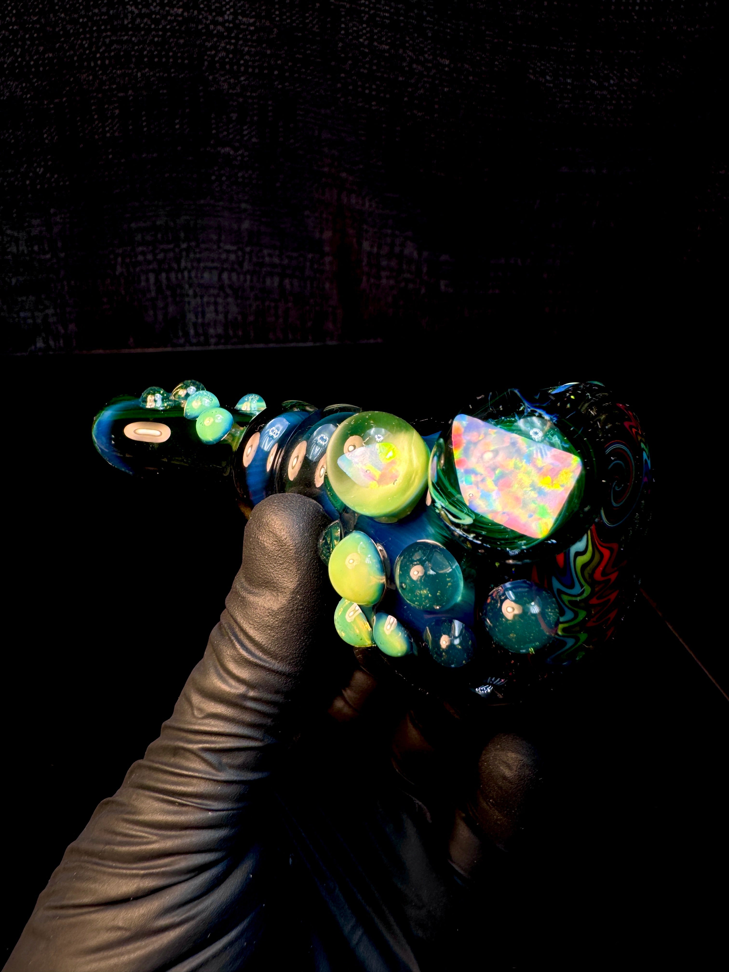 Wigwag opal spoon