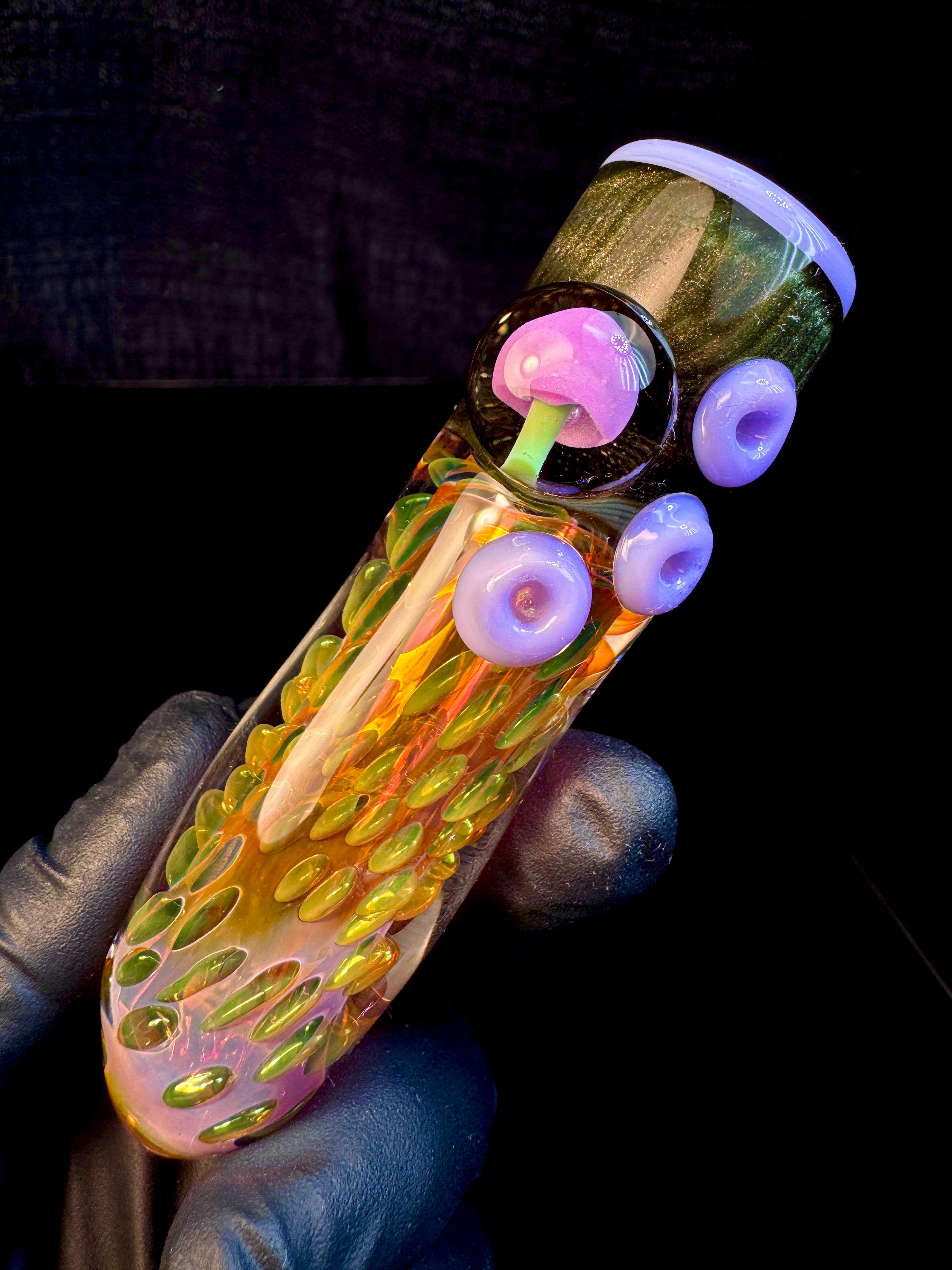 Fumed two tone mushroom brickhouse