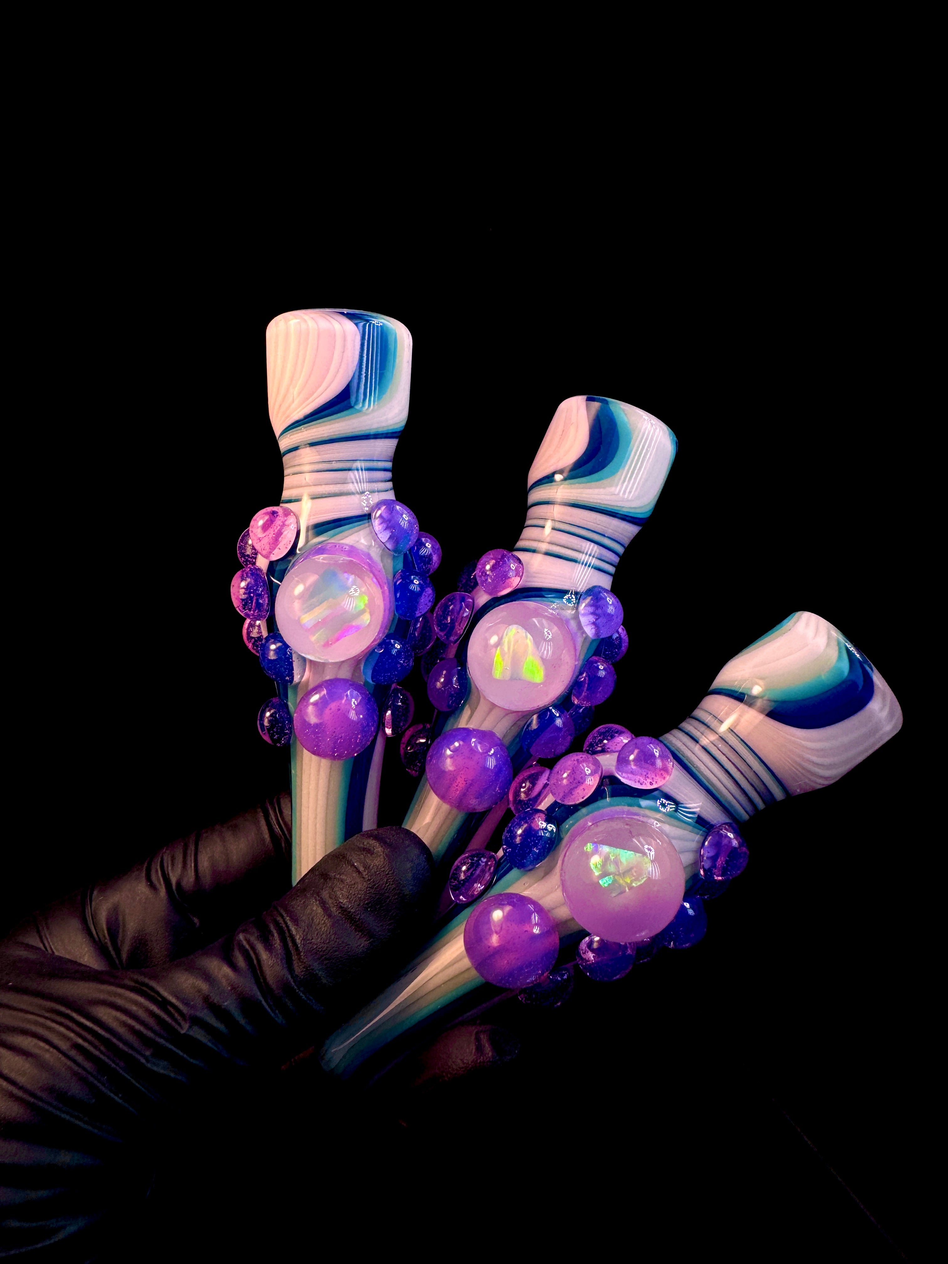 Bubblegum ice fade opal chillum
