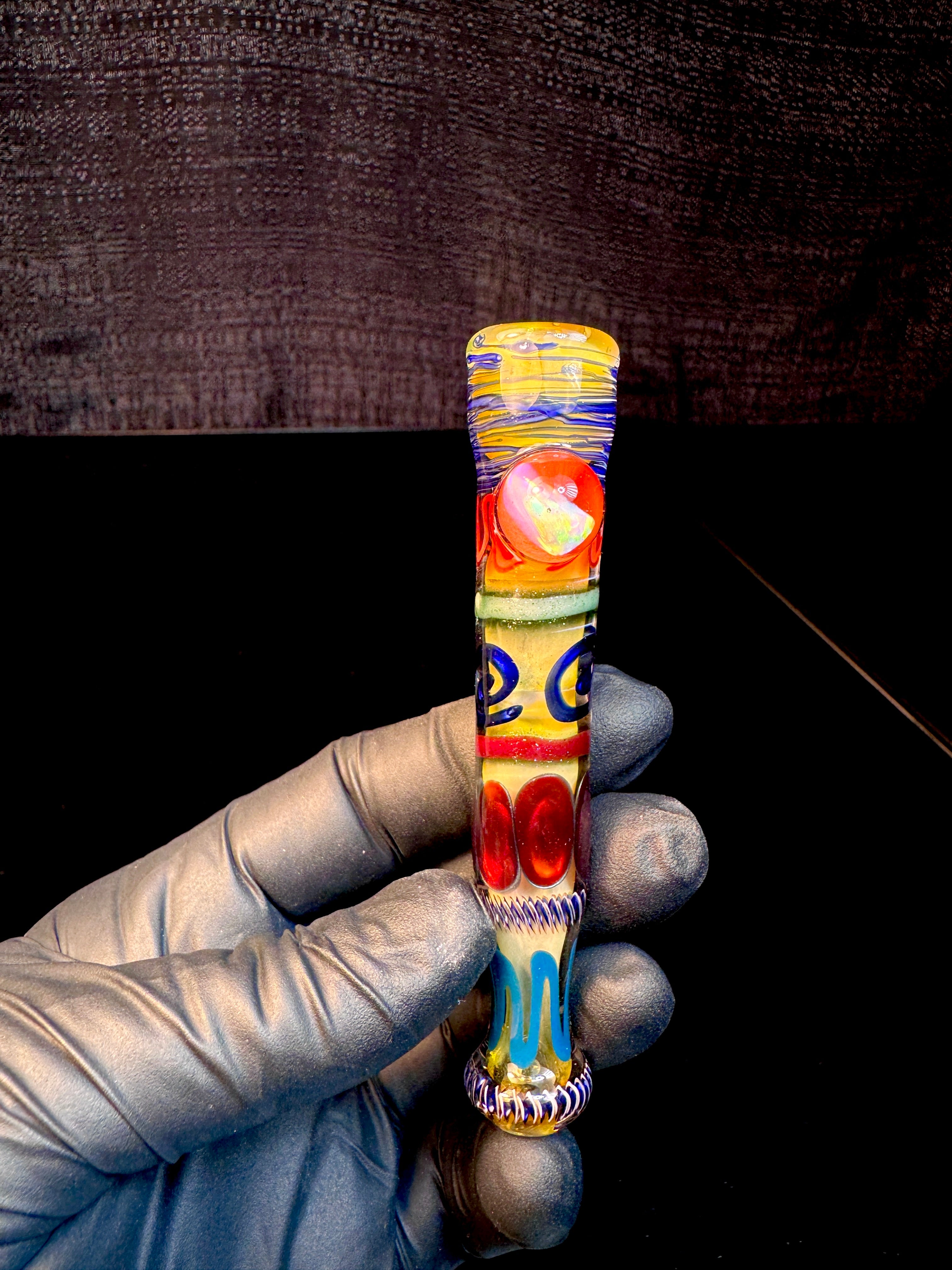 Gold fumed inside out bat
