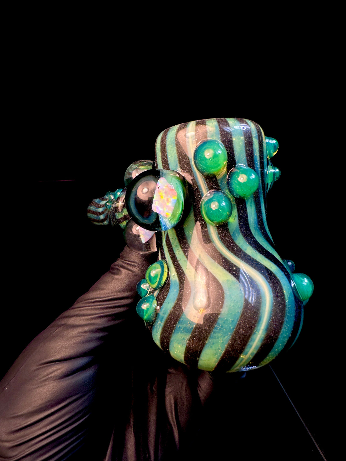 Twisted Glass opal hammer