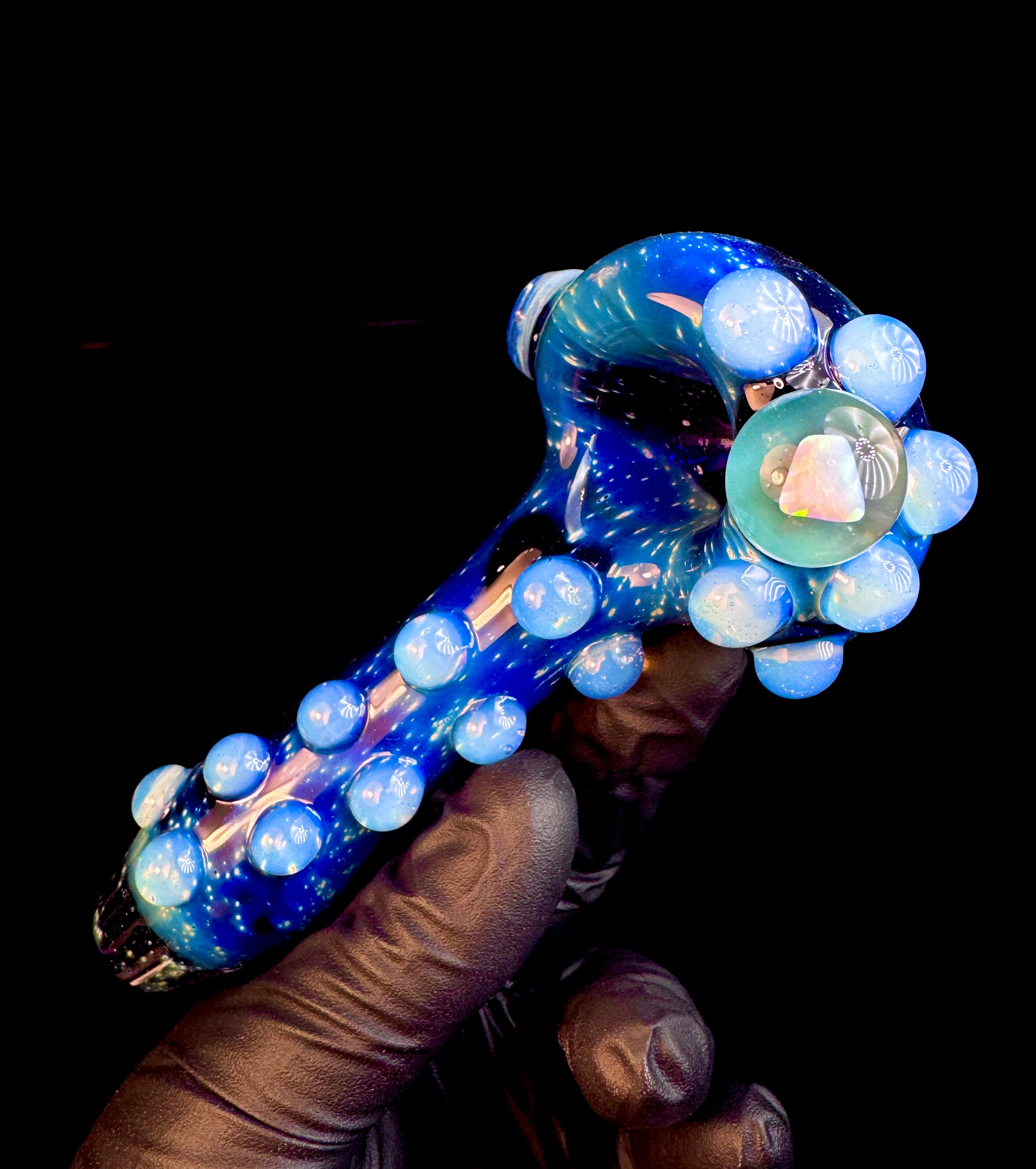 Secret white starry night space pipe