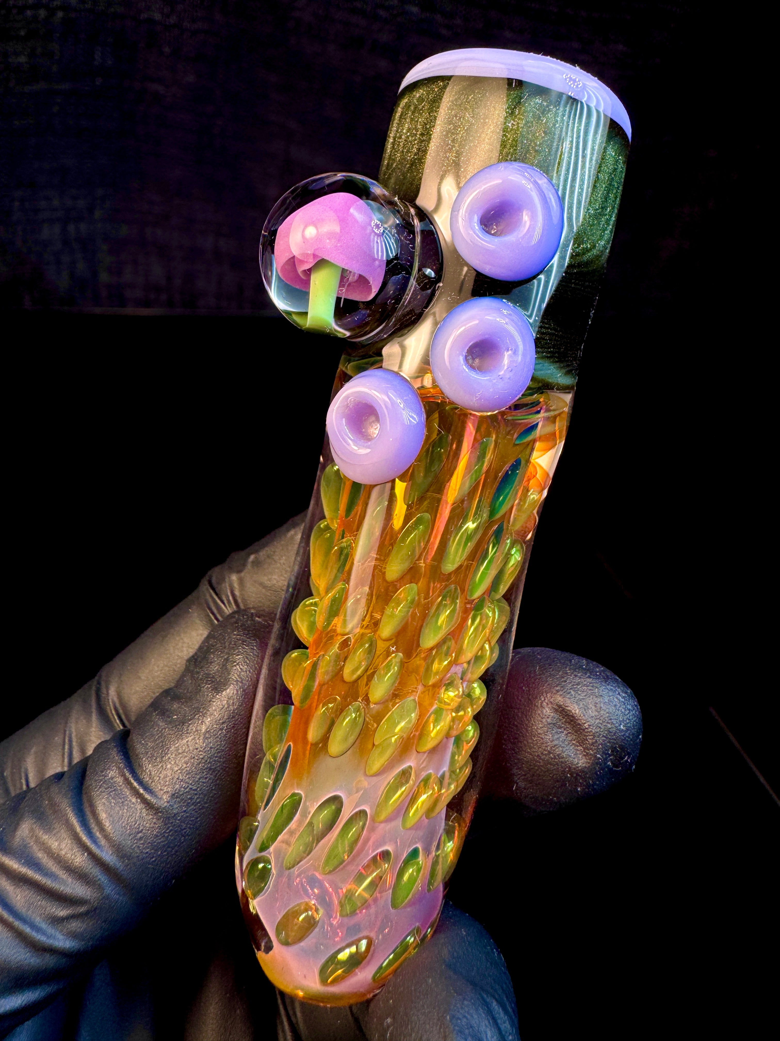 Fumed two tone mushroom brickhouse