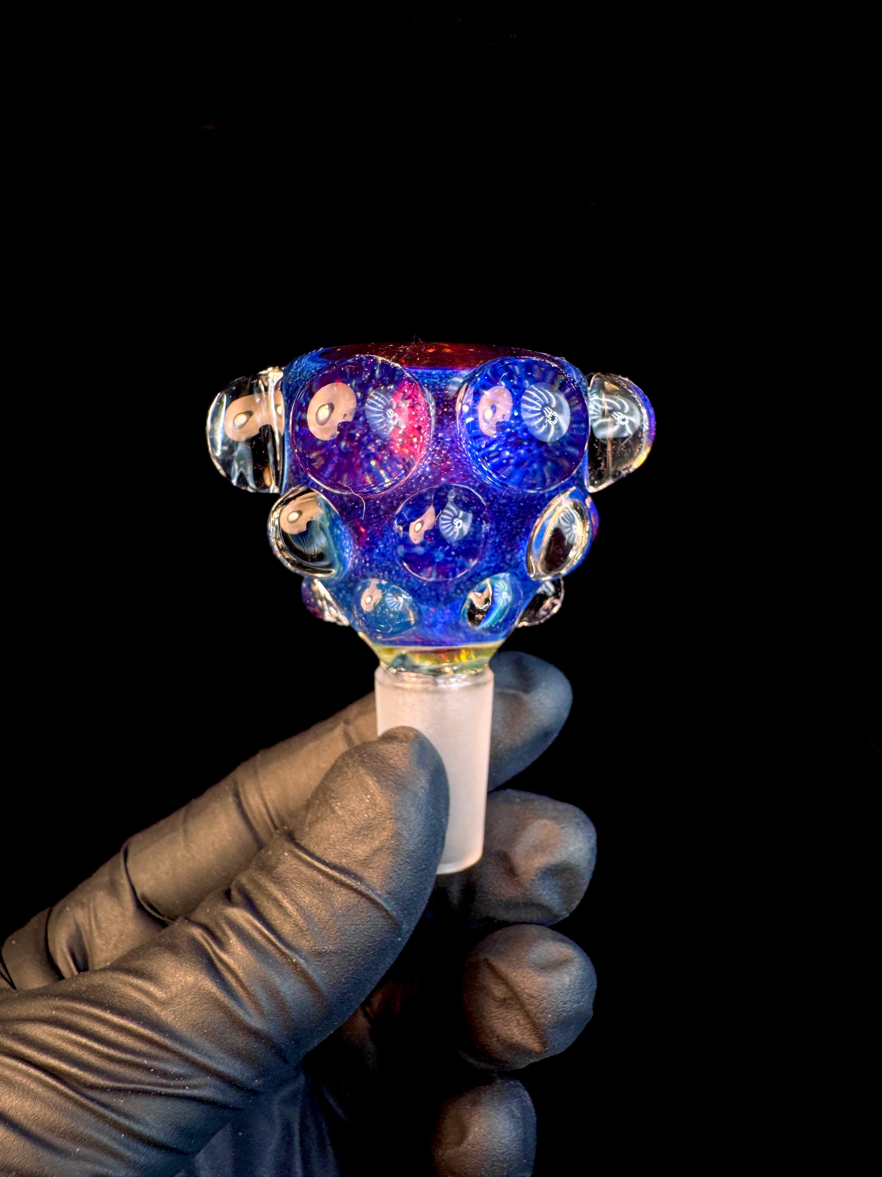 14mm Mystery adventurine dot Slide
