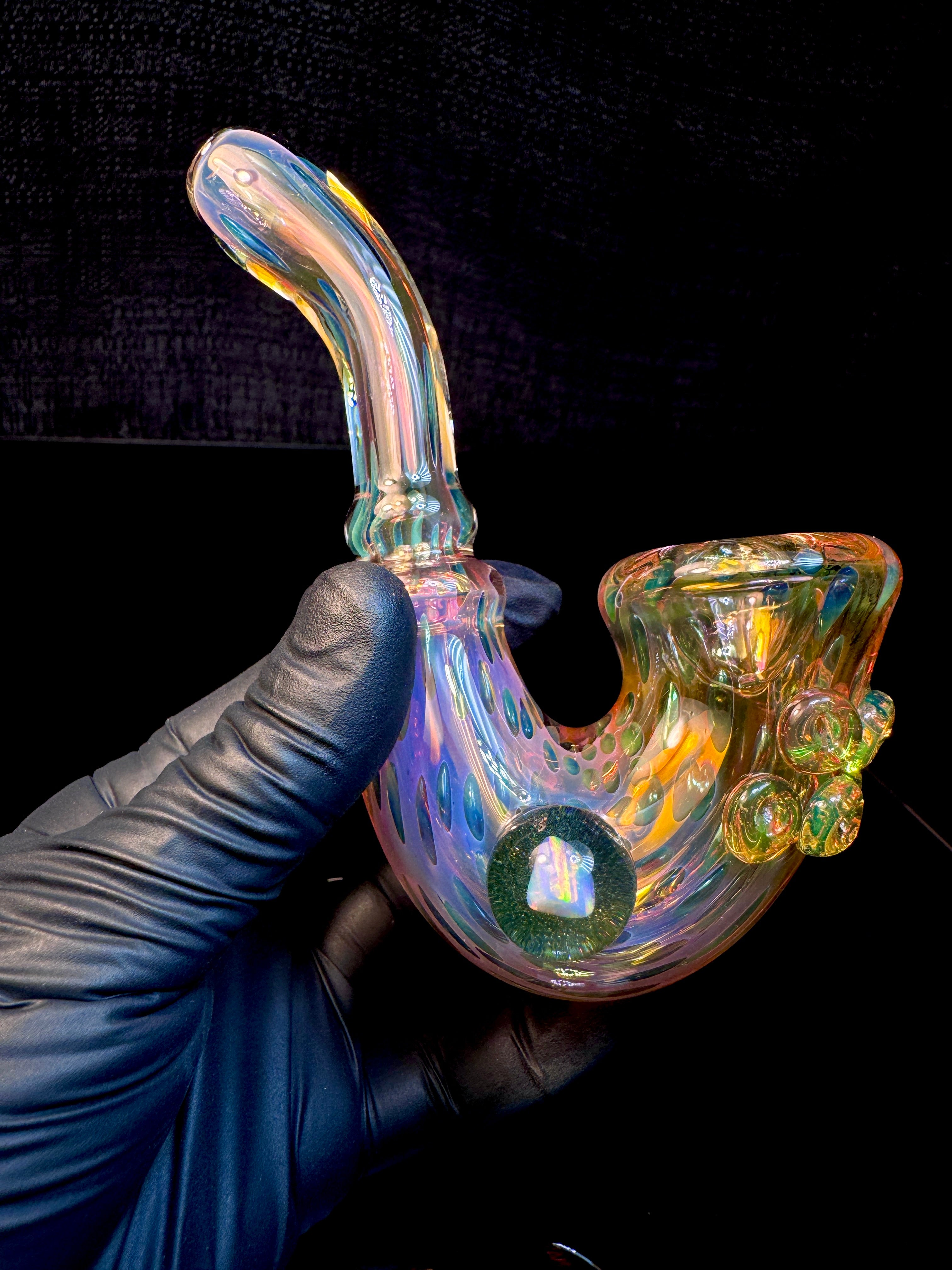 Gold fume x slyme opal lock