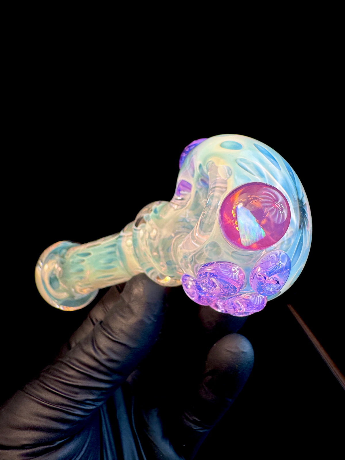 Silver Fume x Pink slyme opal spoon