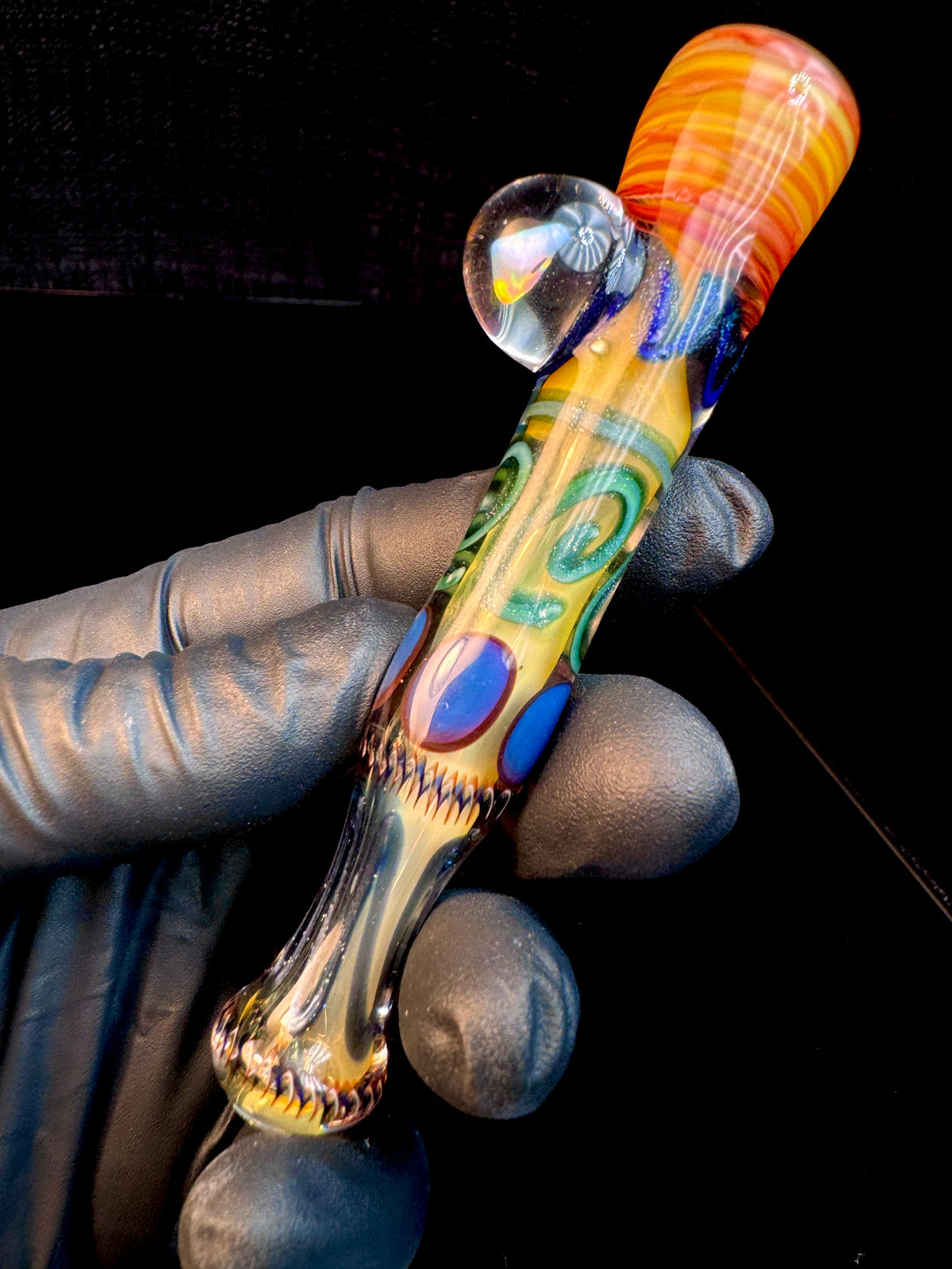 Gold fumed inside out bat