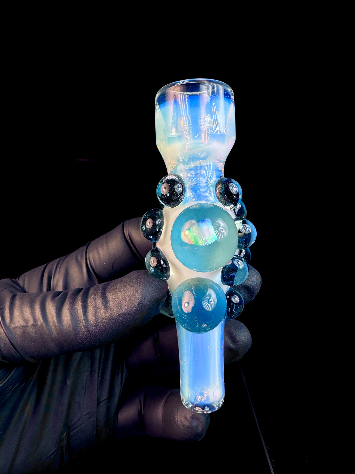 Secret white x rain drop opal chillum