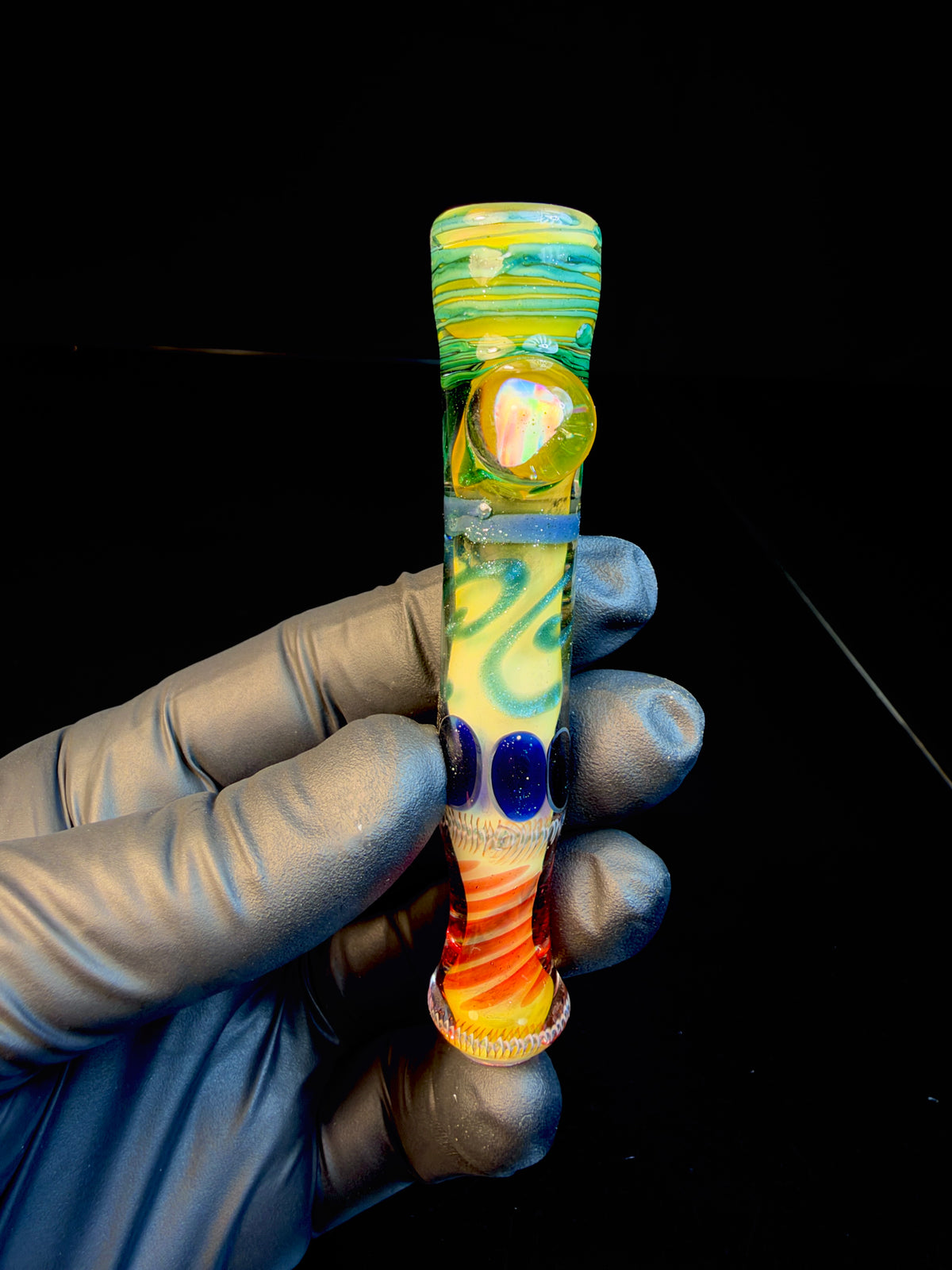 Gold fumed inside out bat