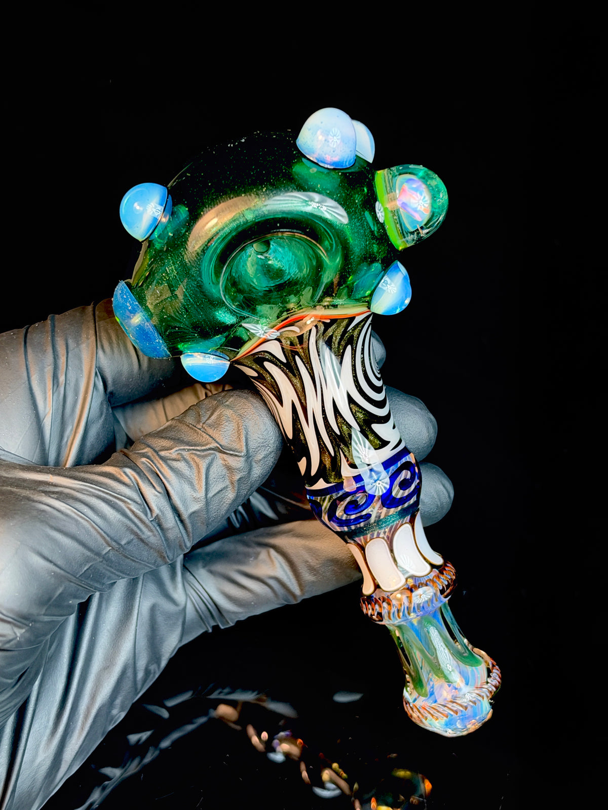 Green/beetlejuice wigwag spoon