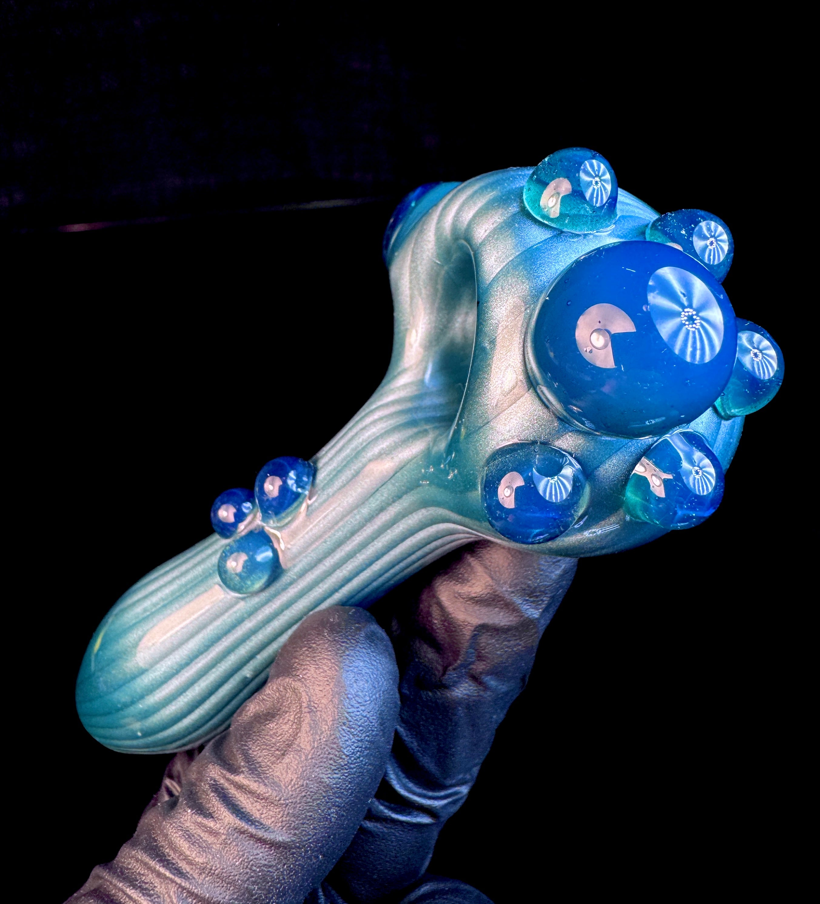 Neptuniun Blue Slyme Dot Pipe
