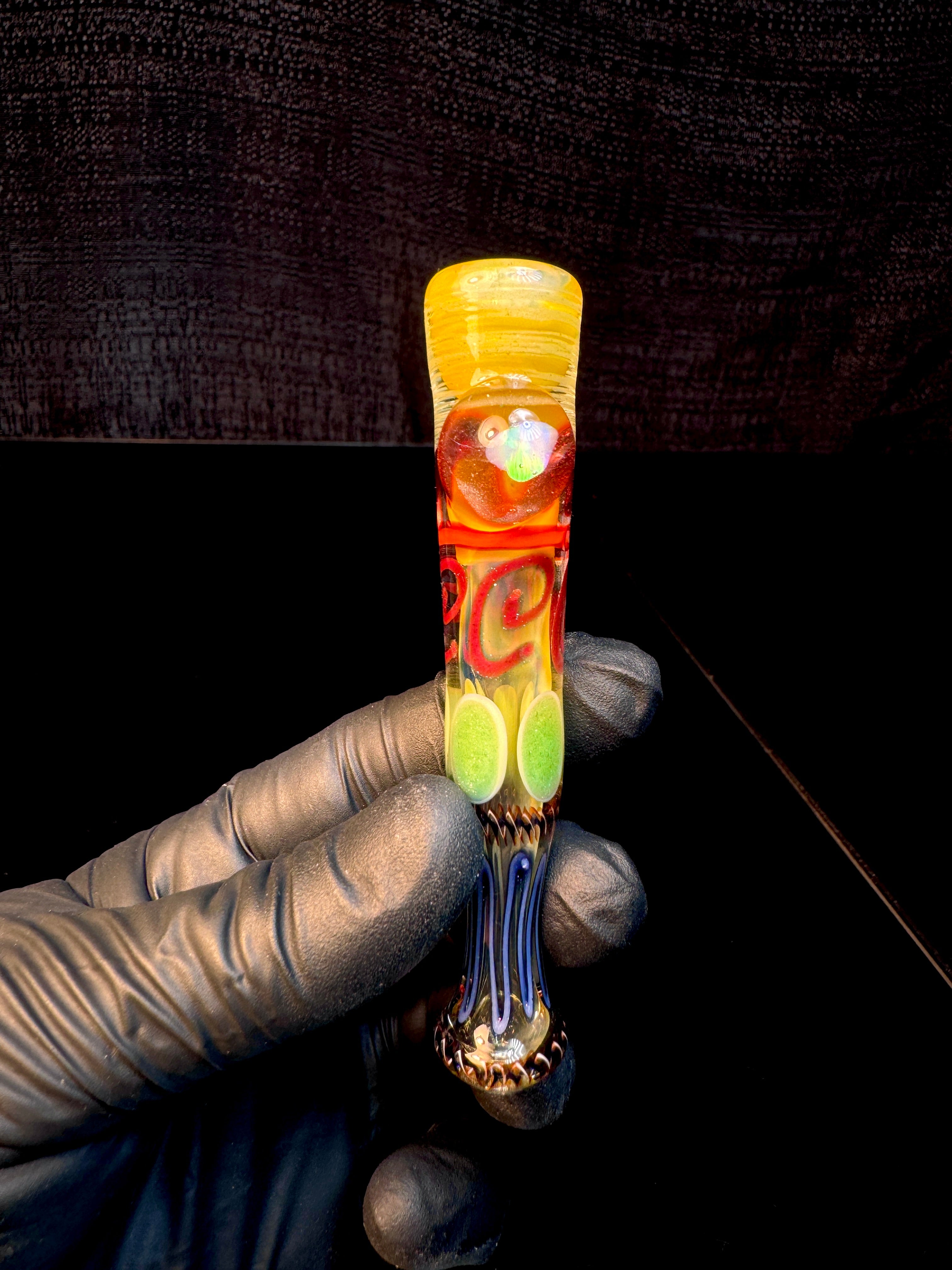 Gold fumed inside out bat