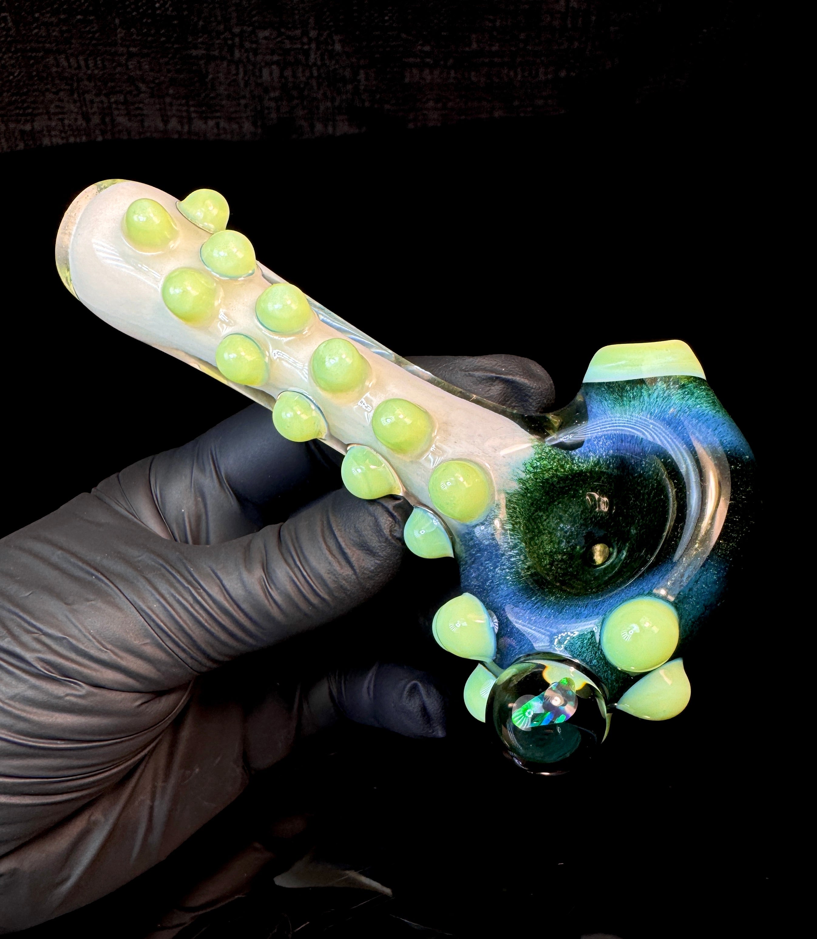 Exp x star white dark opal pipe