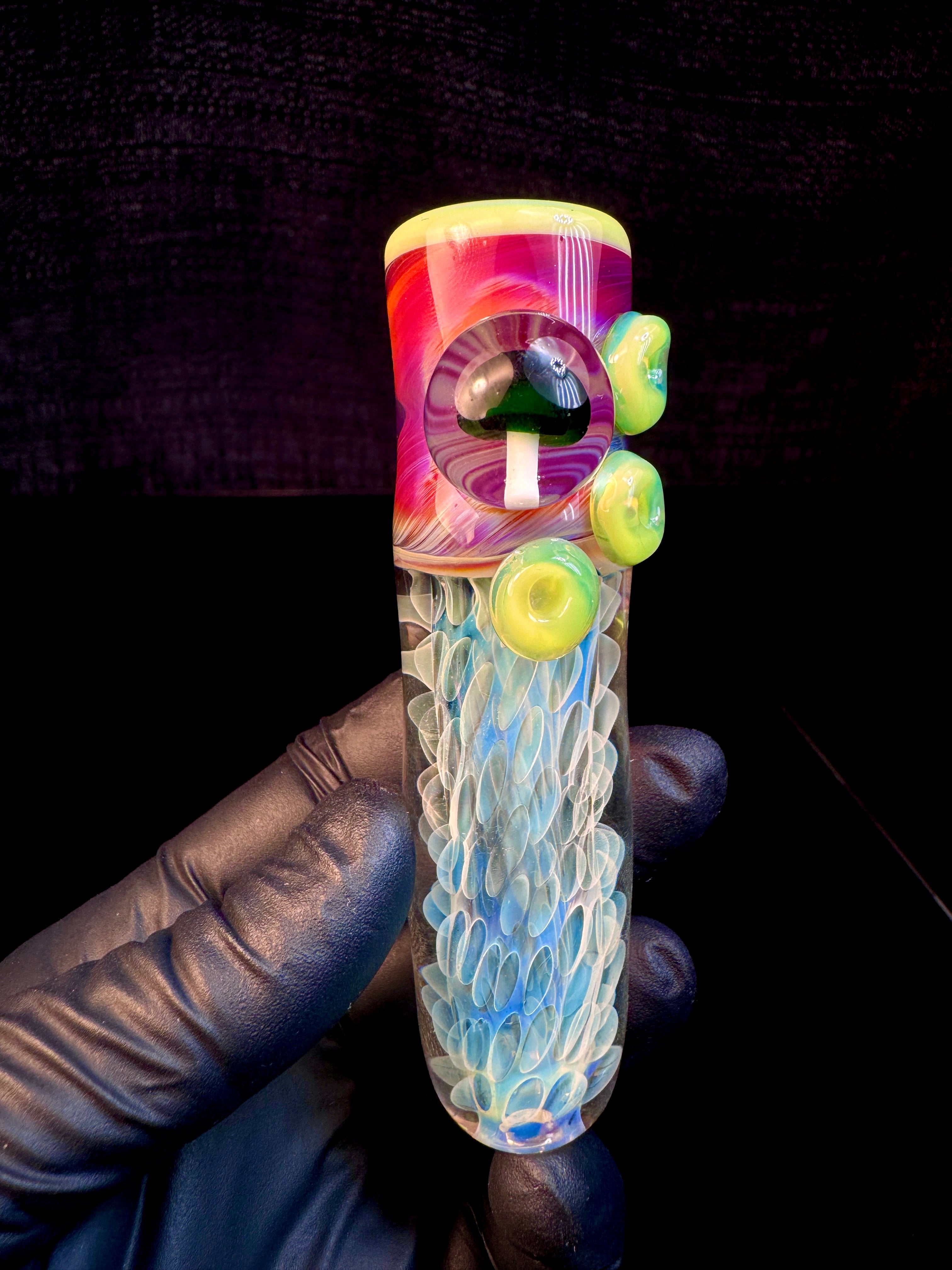 Fumed two tone mushroom brickhouse