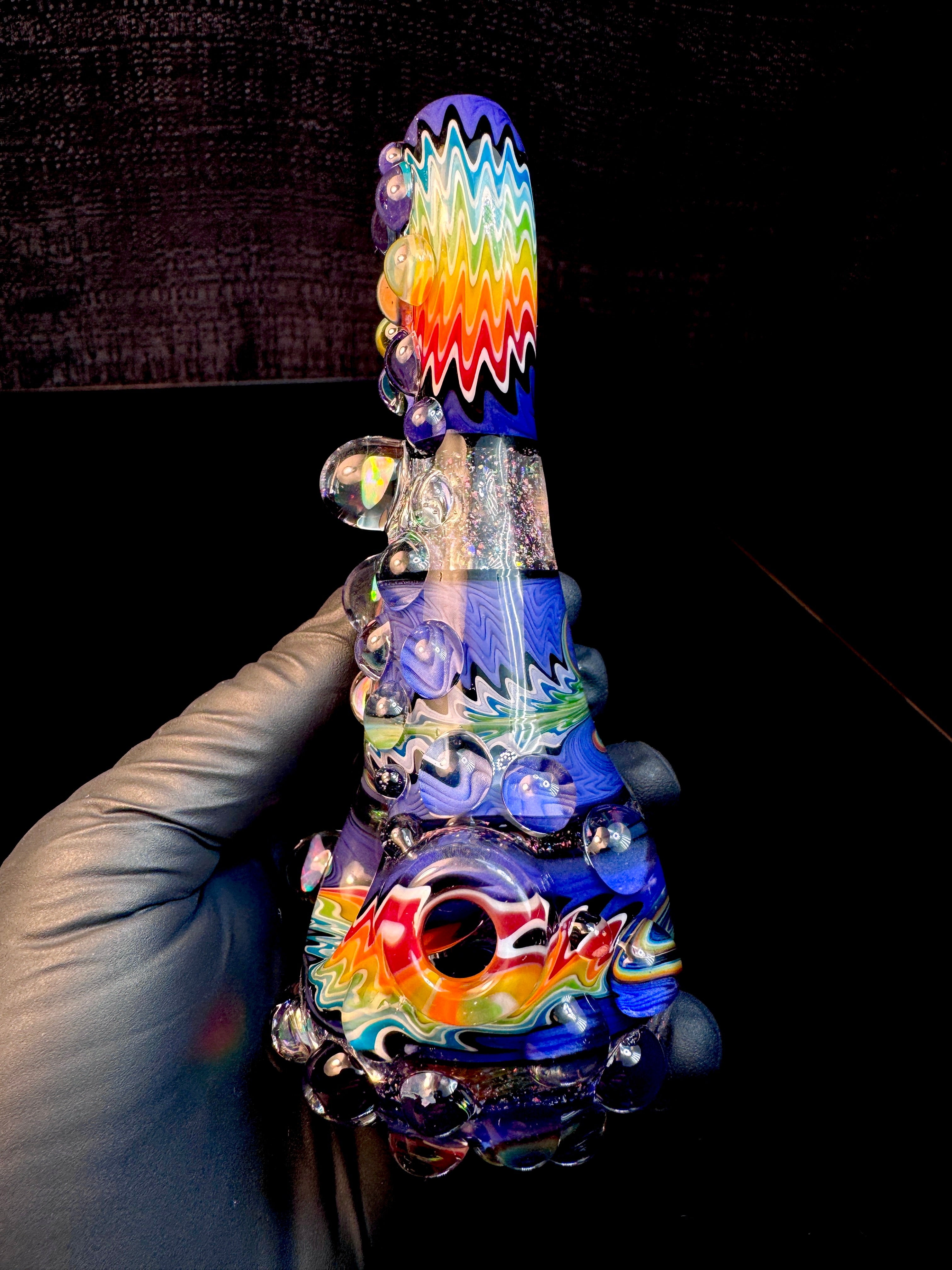 Wigwag opal spoon