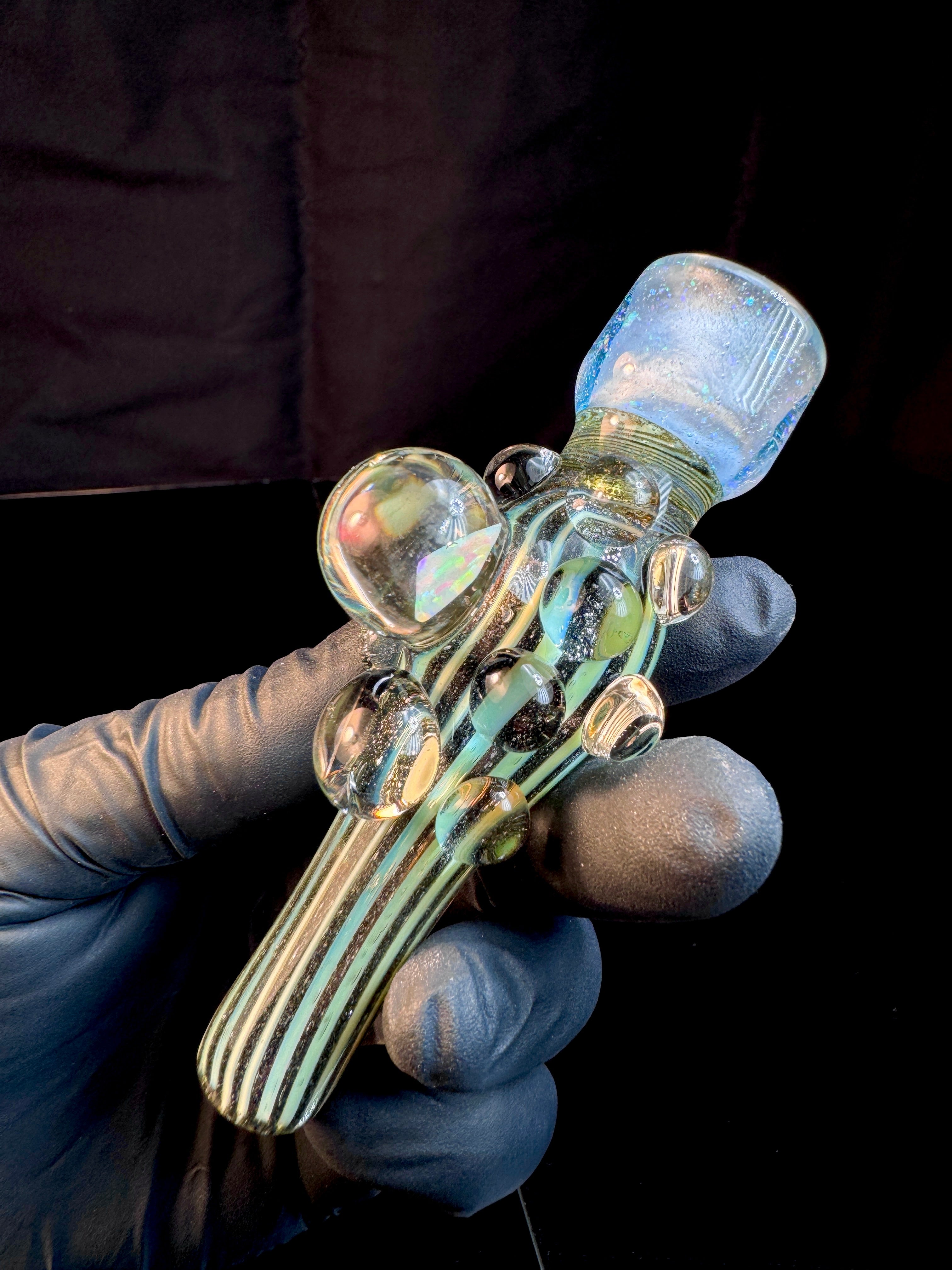 Beetlejuice x pale blue Cropal Chillum