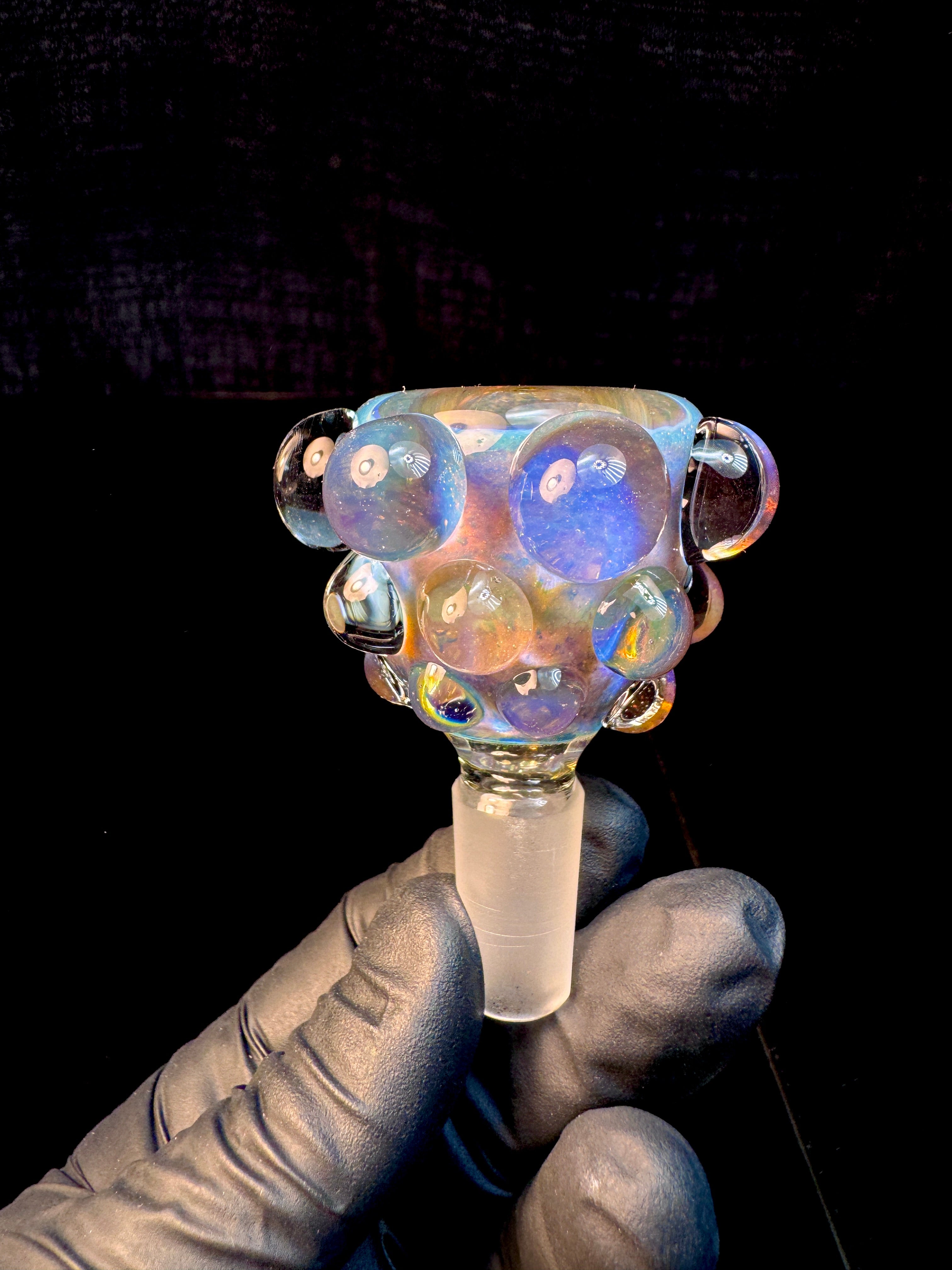 14mm mystery adventurine dot Slide